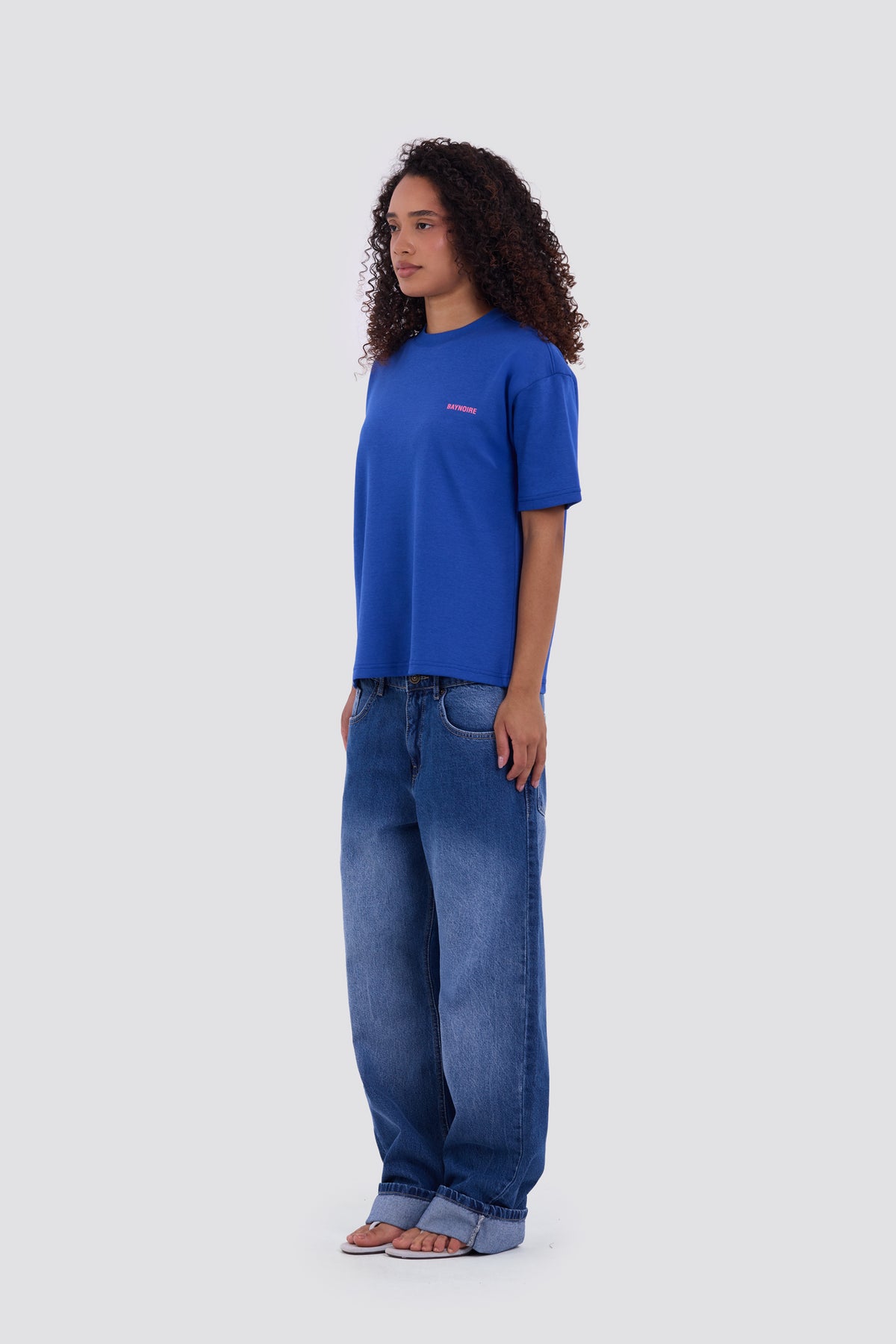 02P Oversized Royal Blue T-shirt