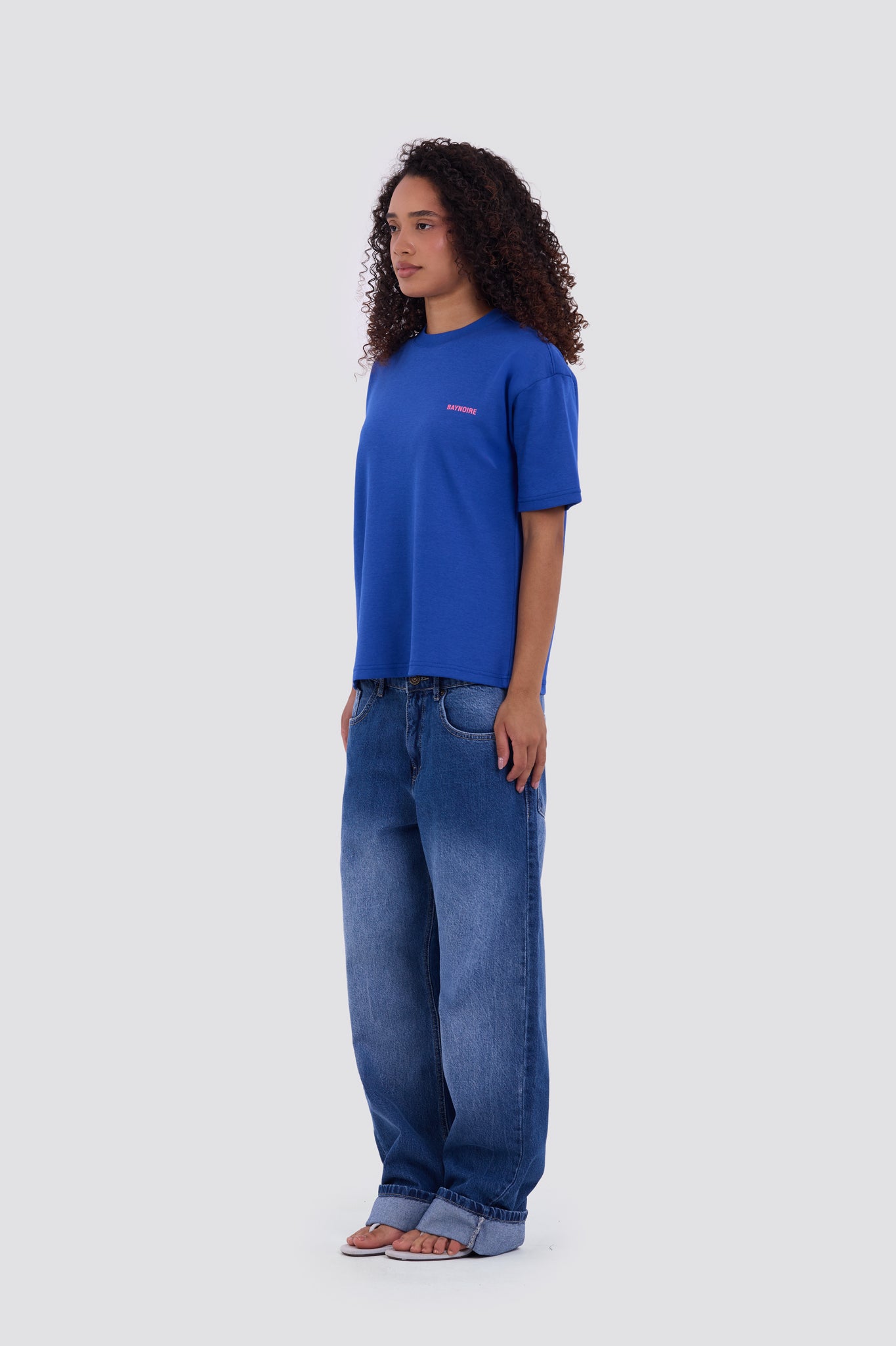 02P Oversized Royal Blue T-shirt