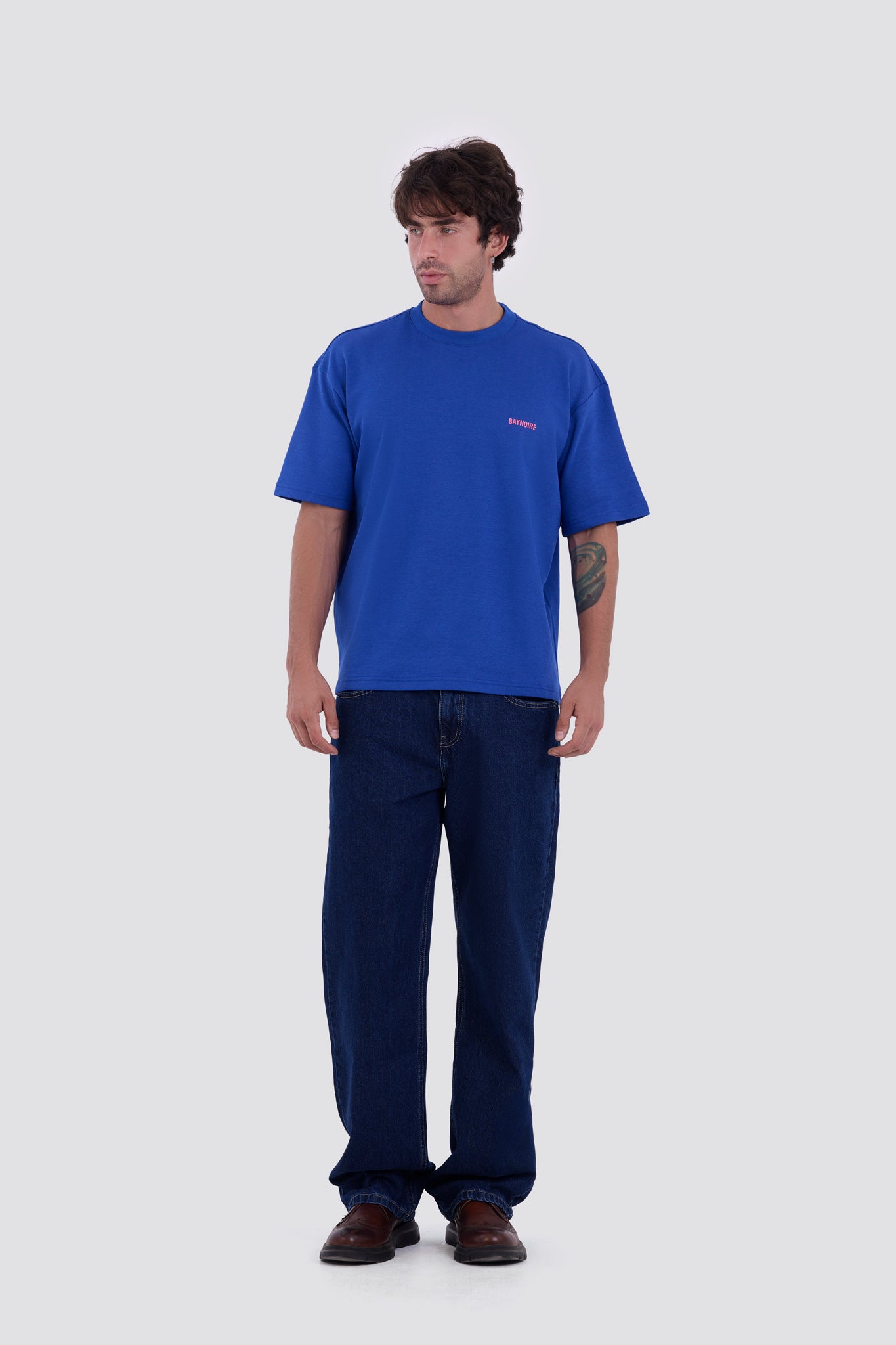 02P Oversized Royal Blue T-shirt