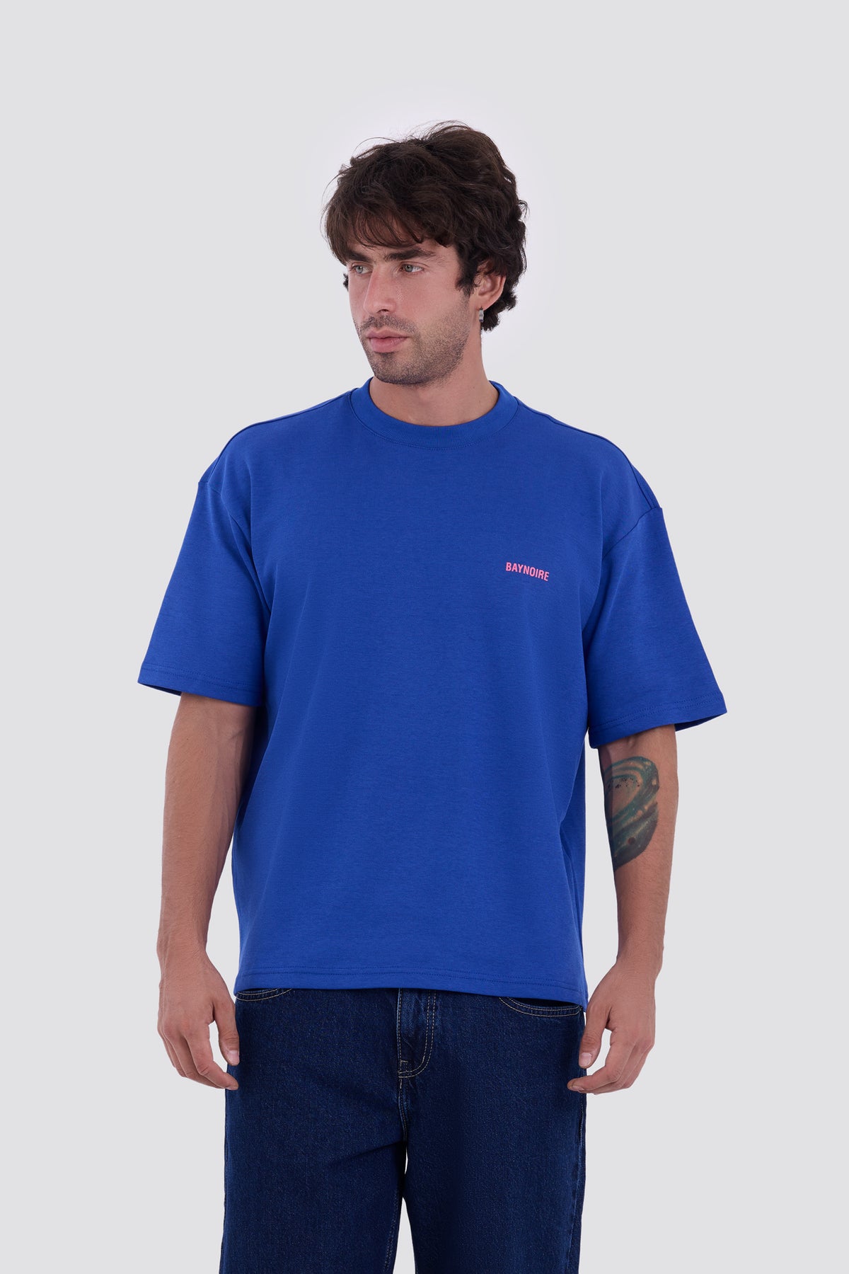 02P Oversized Royal Blue T-shirt