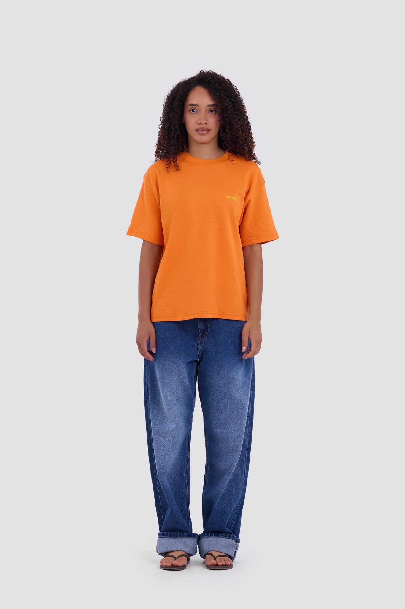 02P Oversized Orange T-shirt