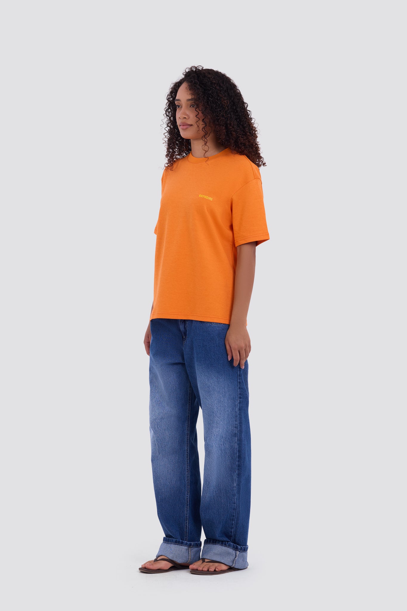 02P Oversized Orange T-shirt