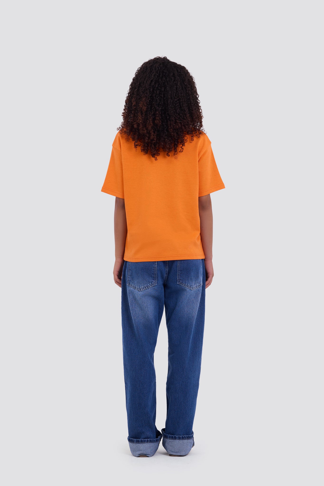 02P Oversized Orange T-shirt