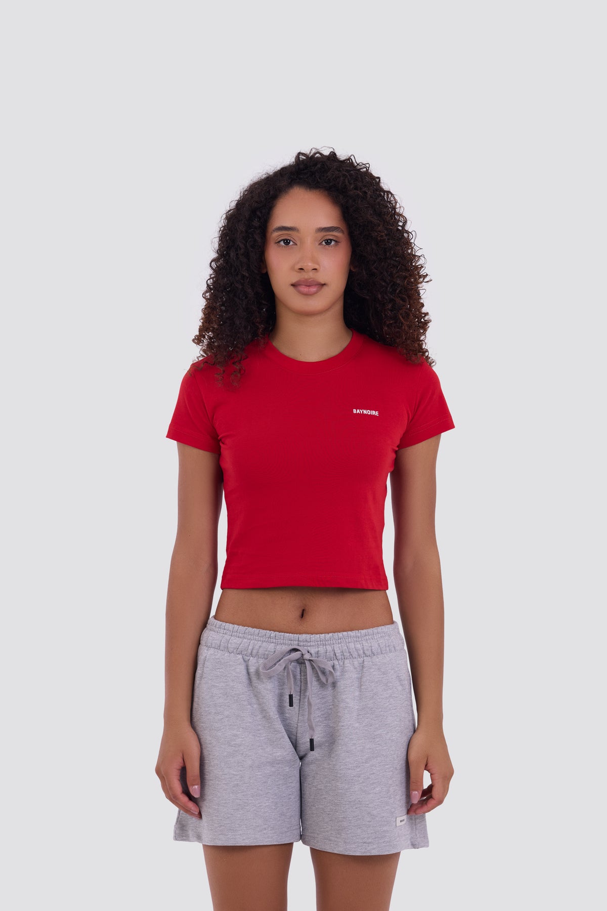 Red Logo PL Baby Tee