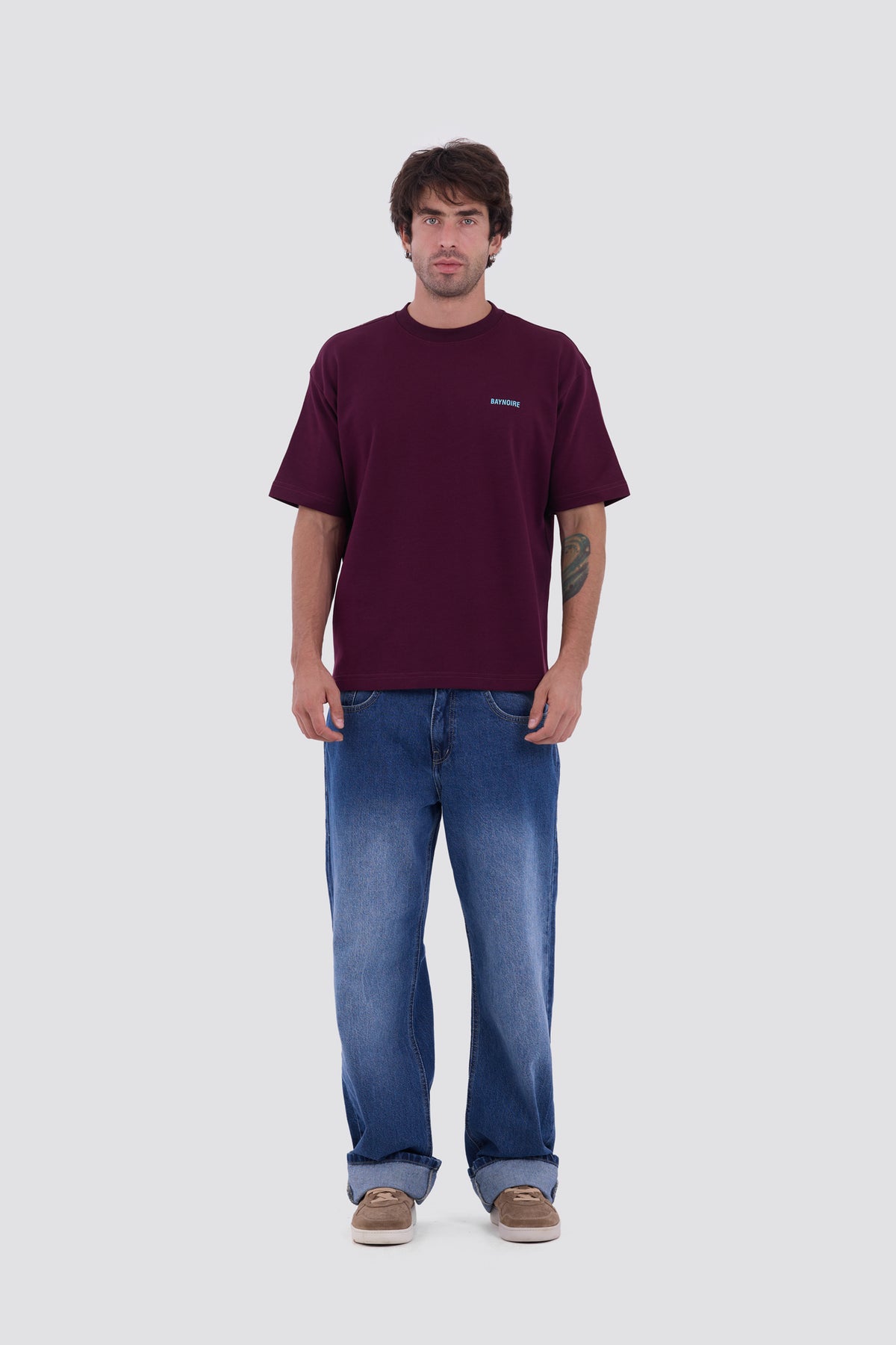 Burgundy Logo II PL Regular Fit T-shirt