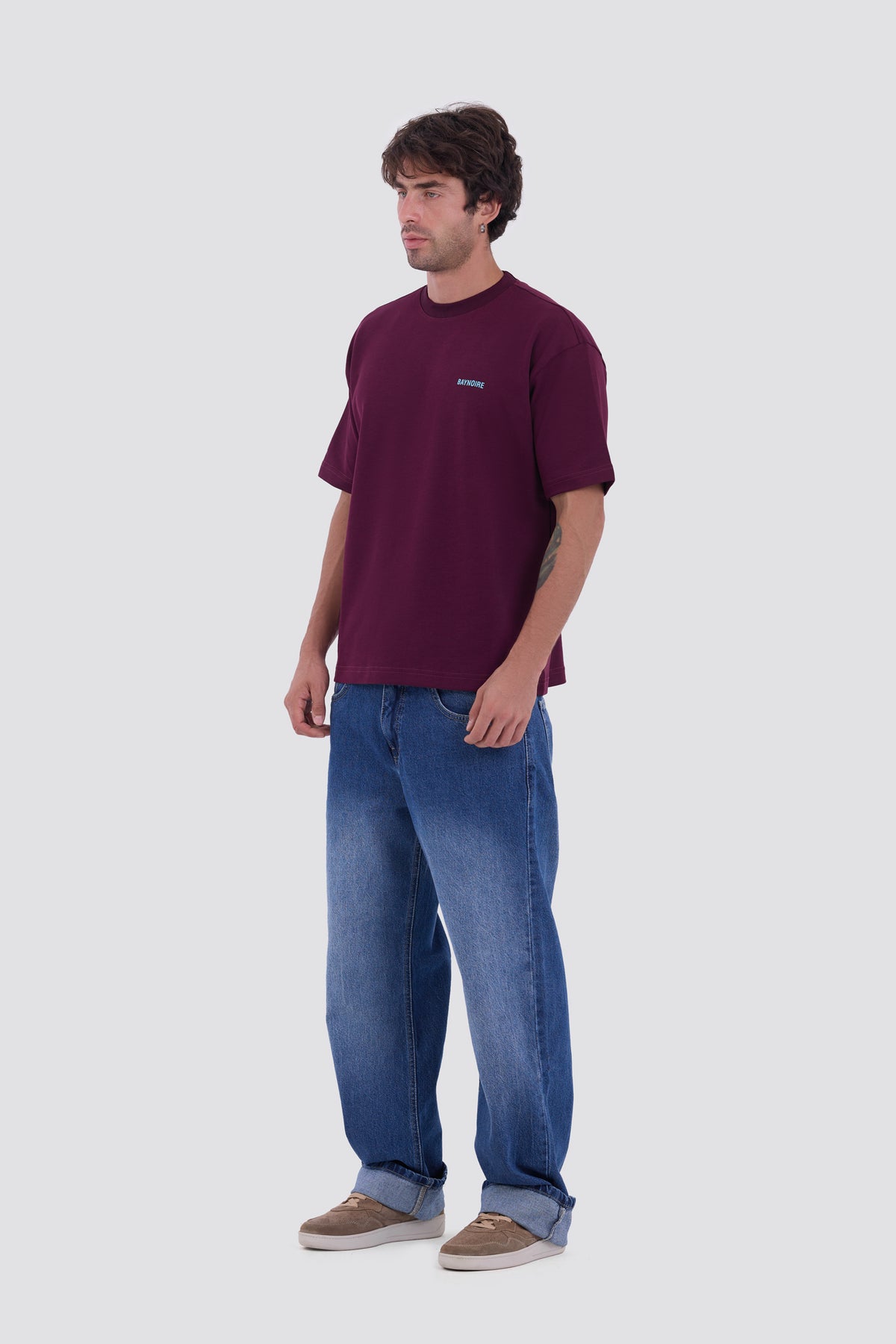 Burgundy Logo II PL Regular Fit T-shirt