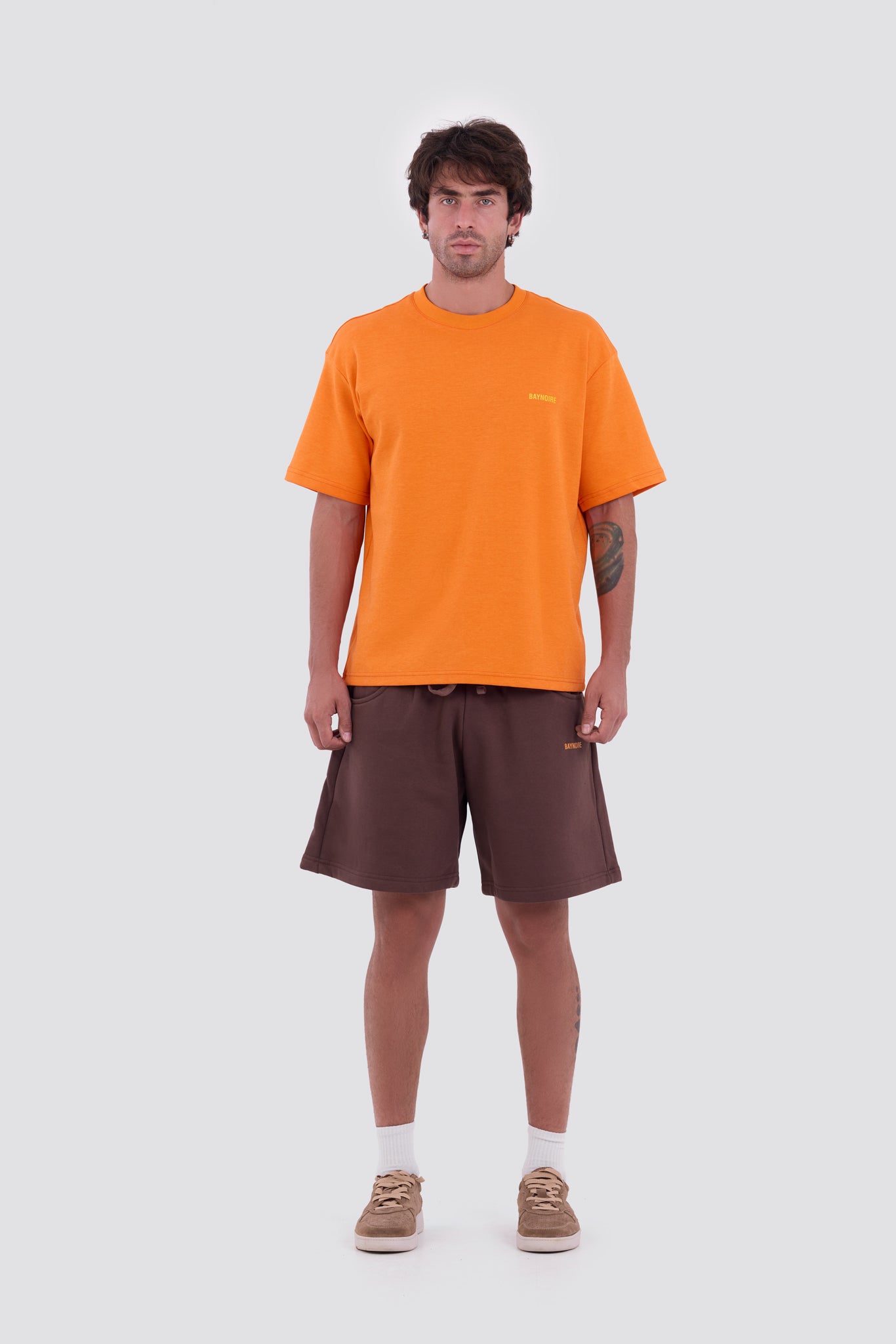 Brown Logo PL Sweatshorts