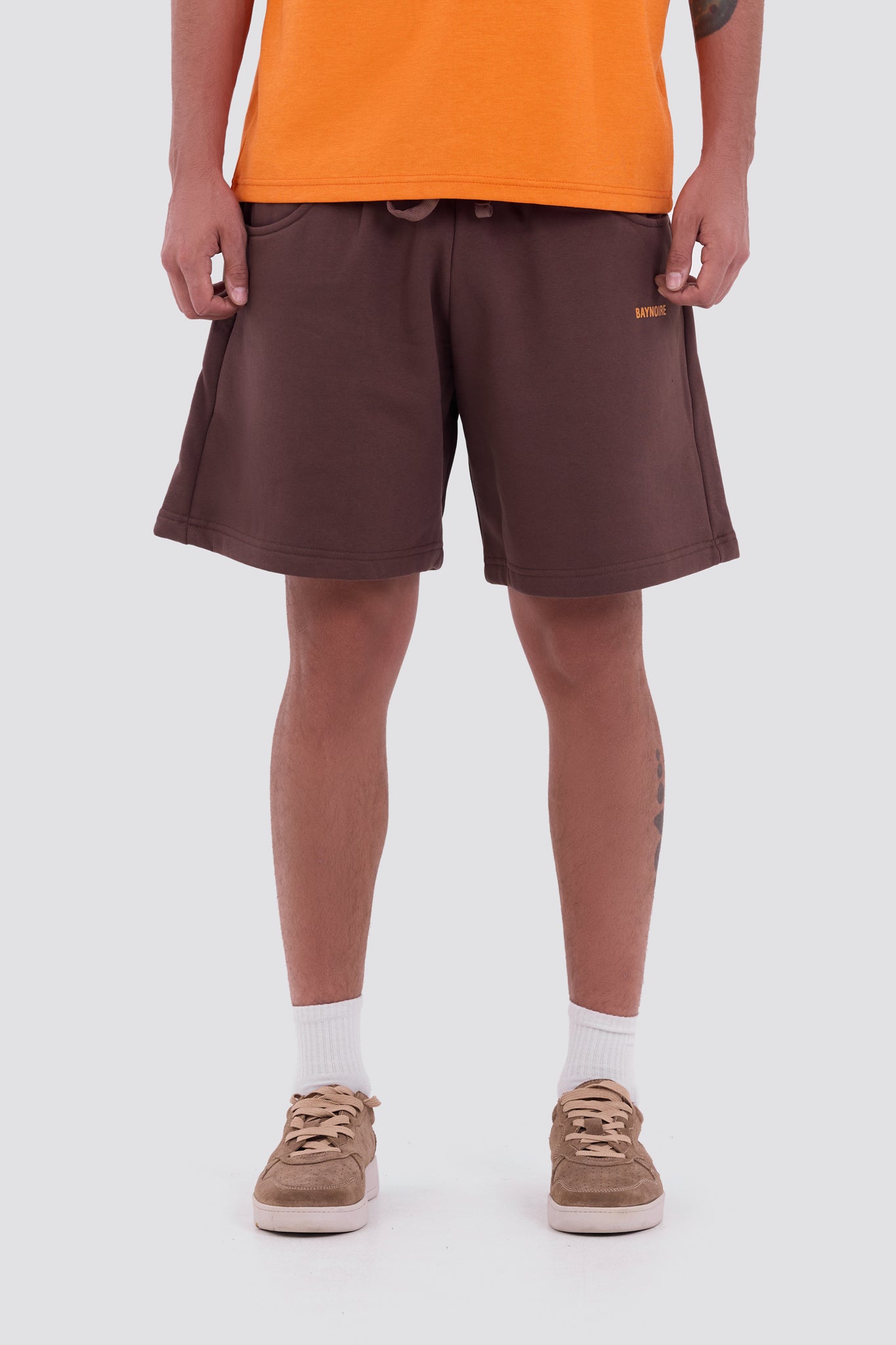 Brown Logo PL Sweatshorts