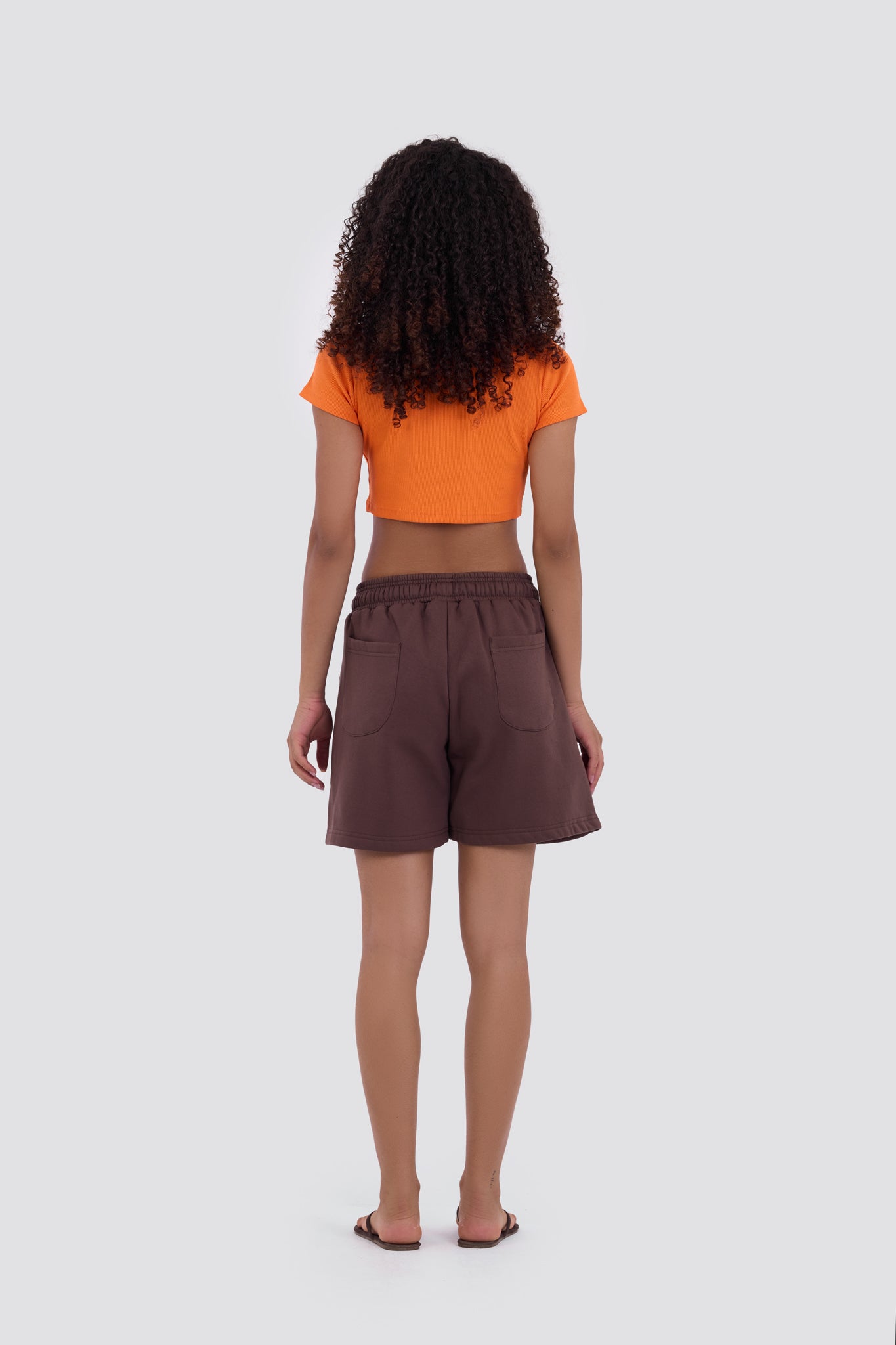 Brown Logo PL Sweatshorts