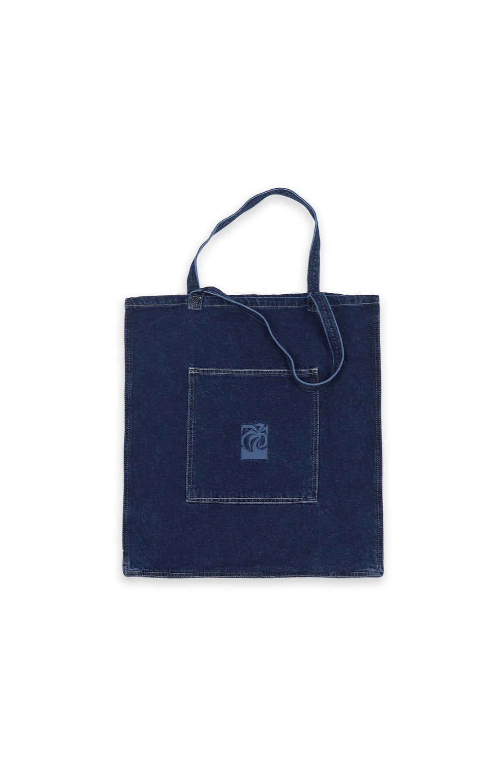 Dark Blue Denim Tote Bag