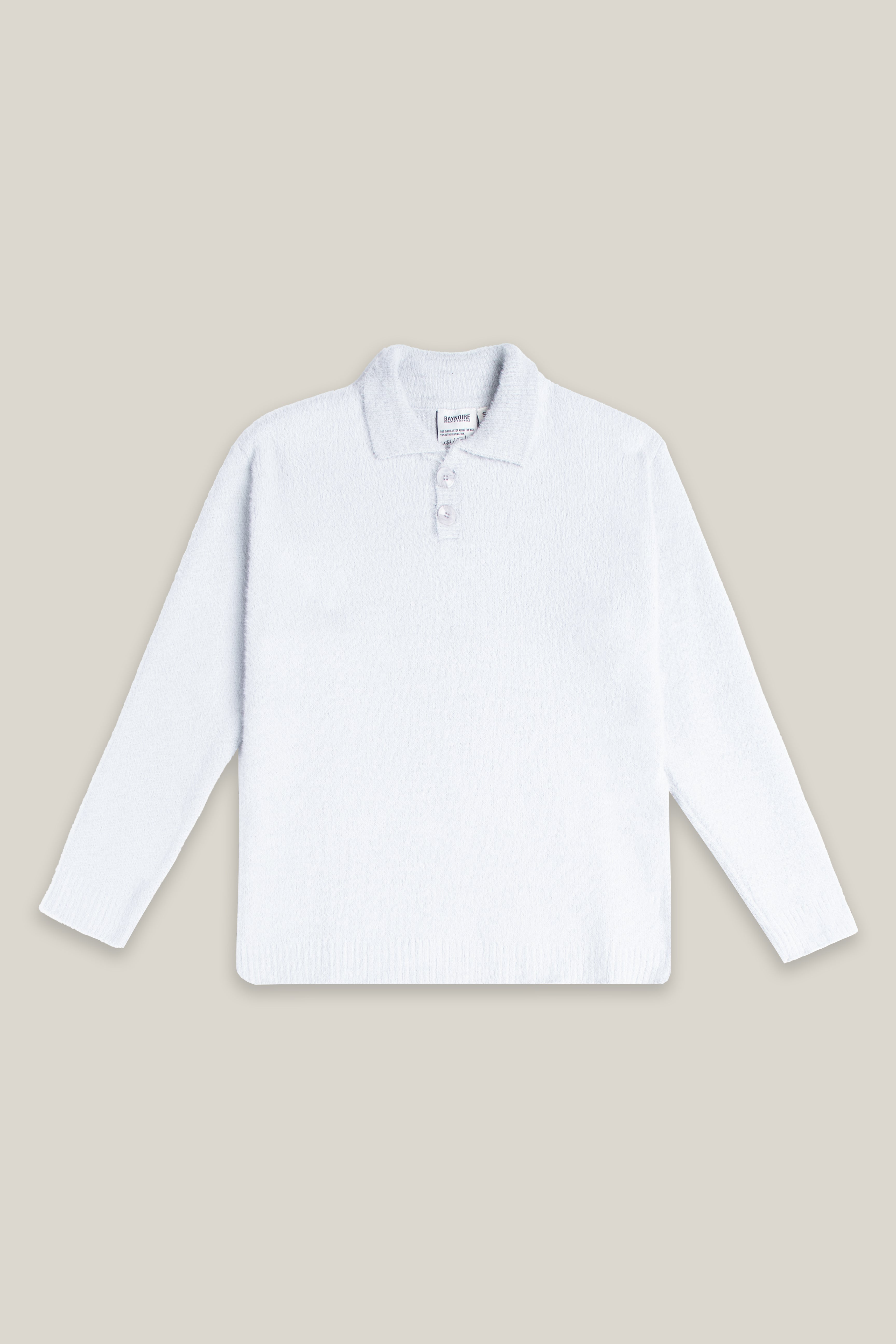 White Faux Fur Sweater