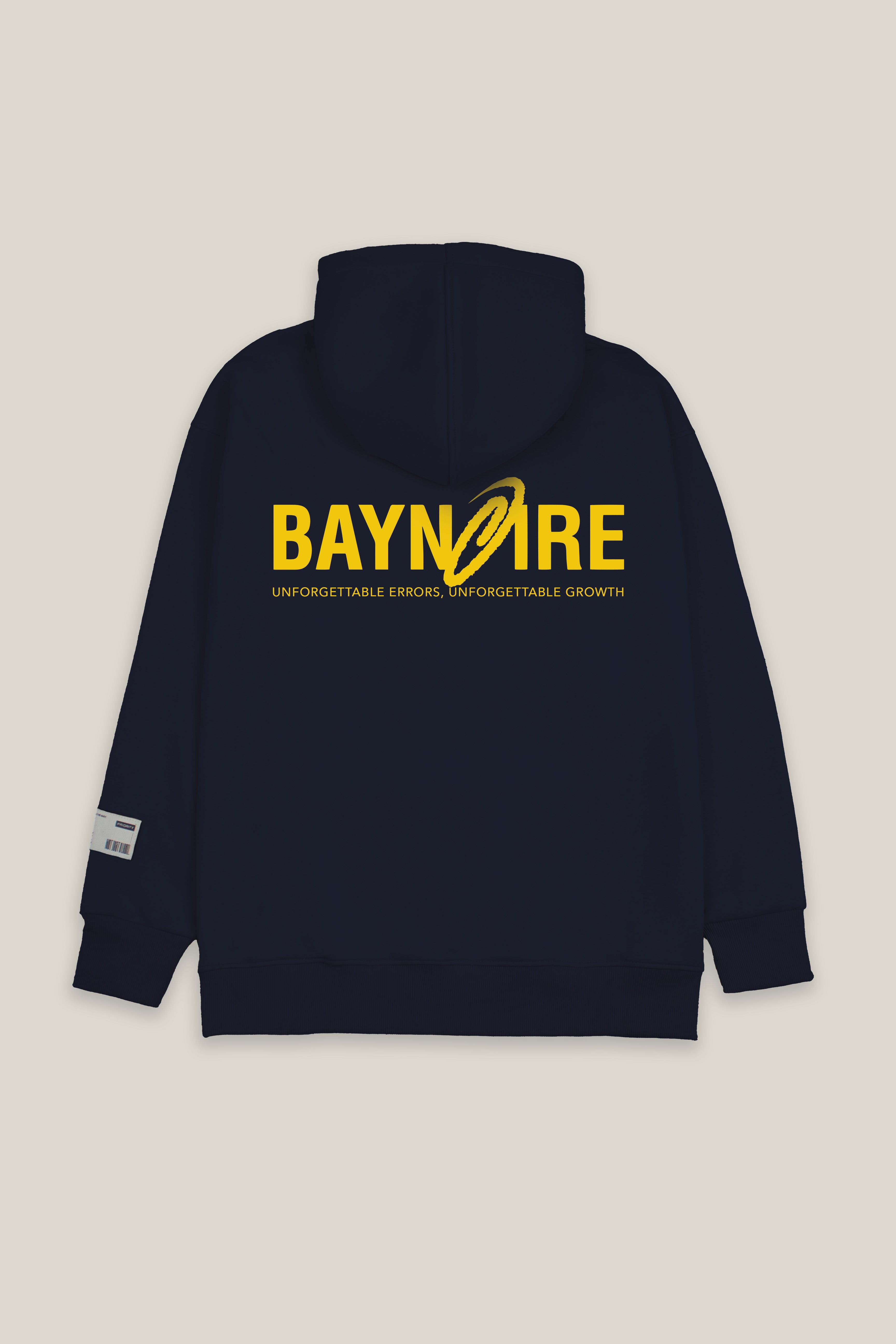 Navy Mistakes Oversized Hoodie