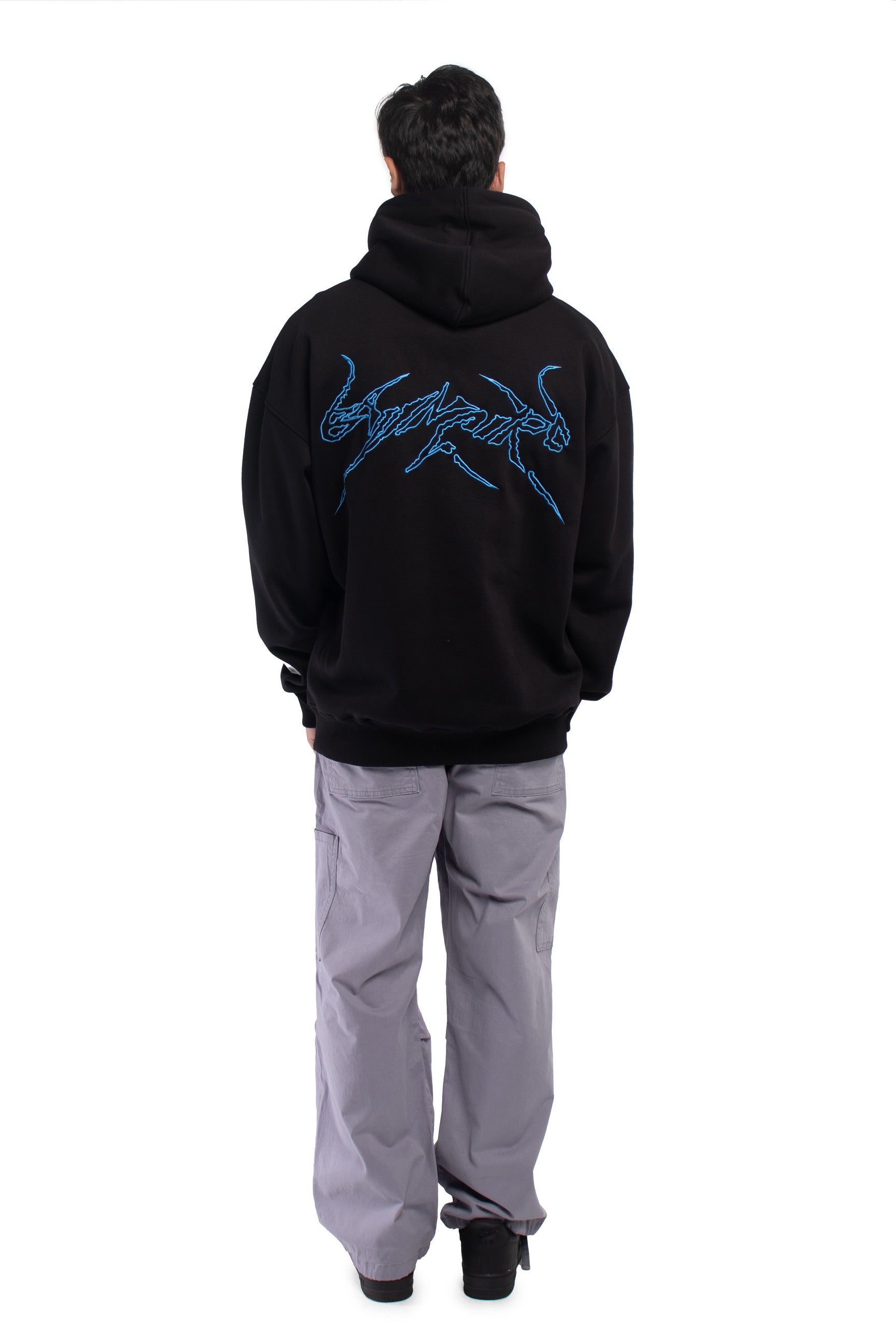 Black Spade Oversized Hoodie