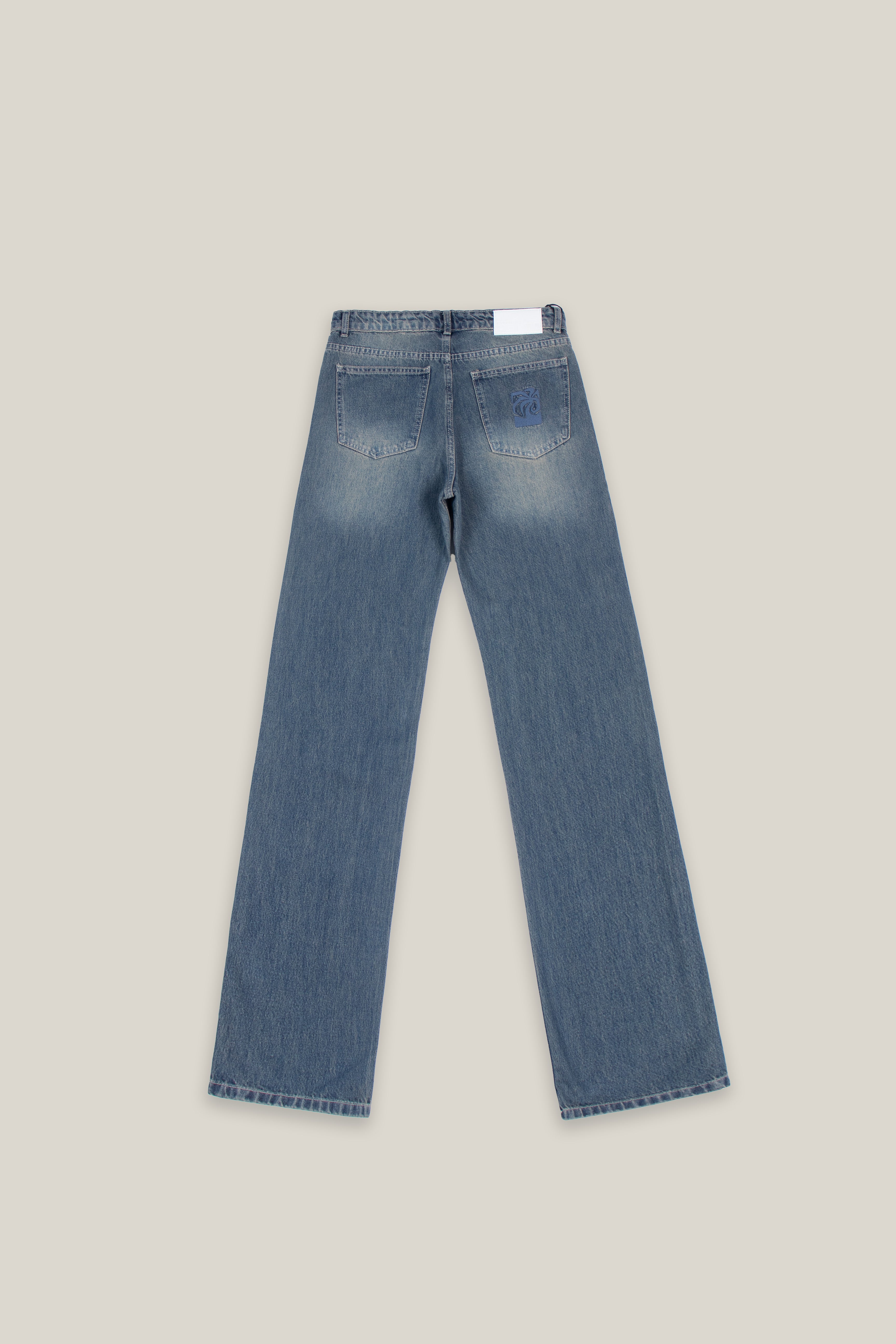 Dirty Vintage Wash Denim 110