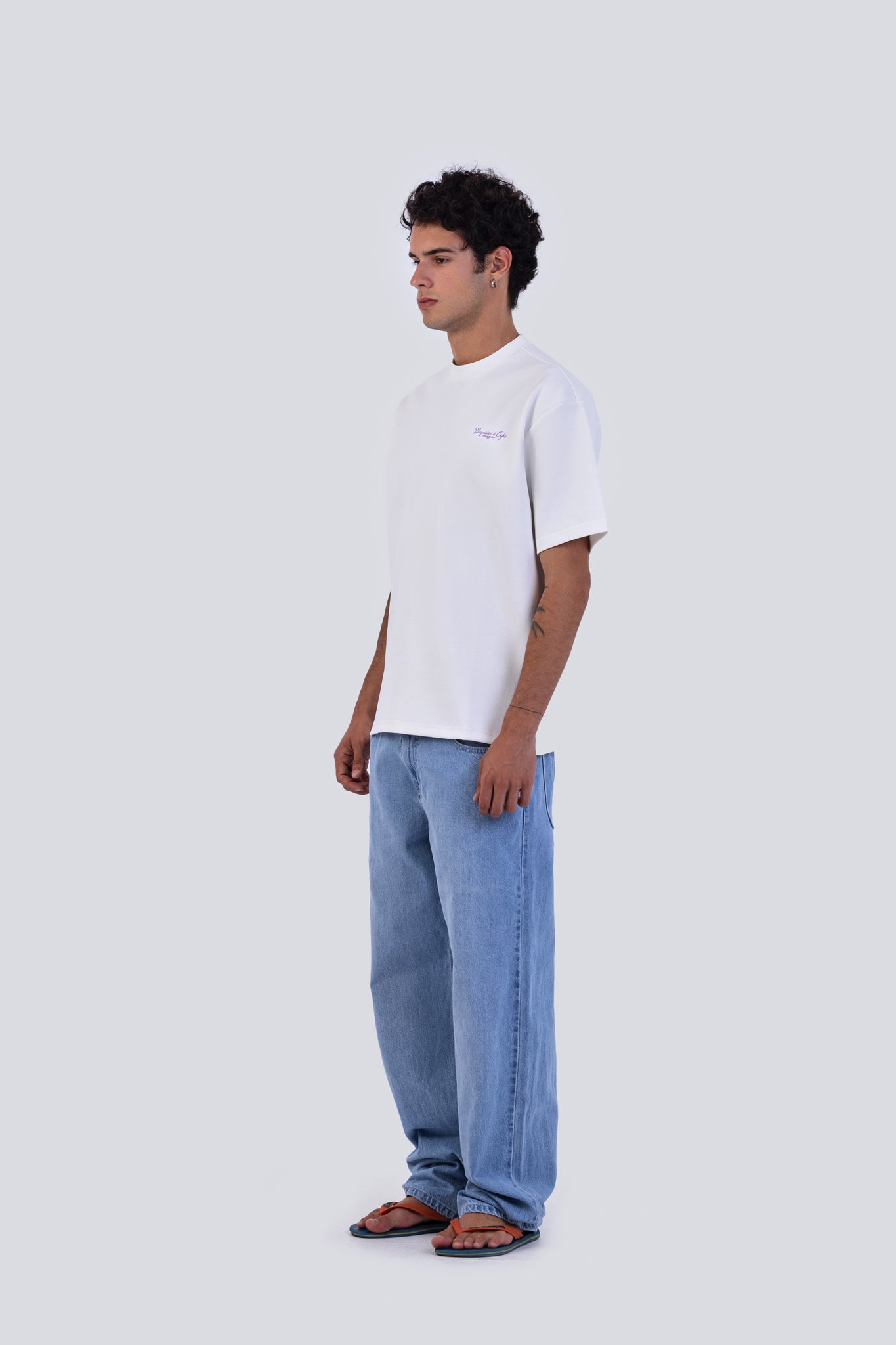 Copa Oversized White Açaí Tee