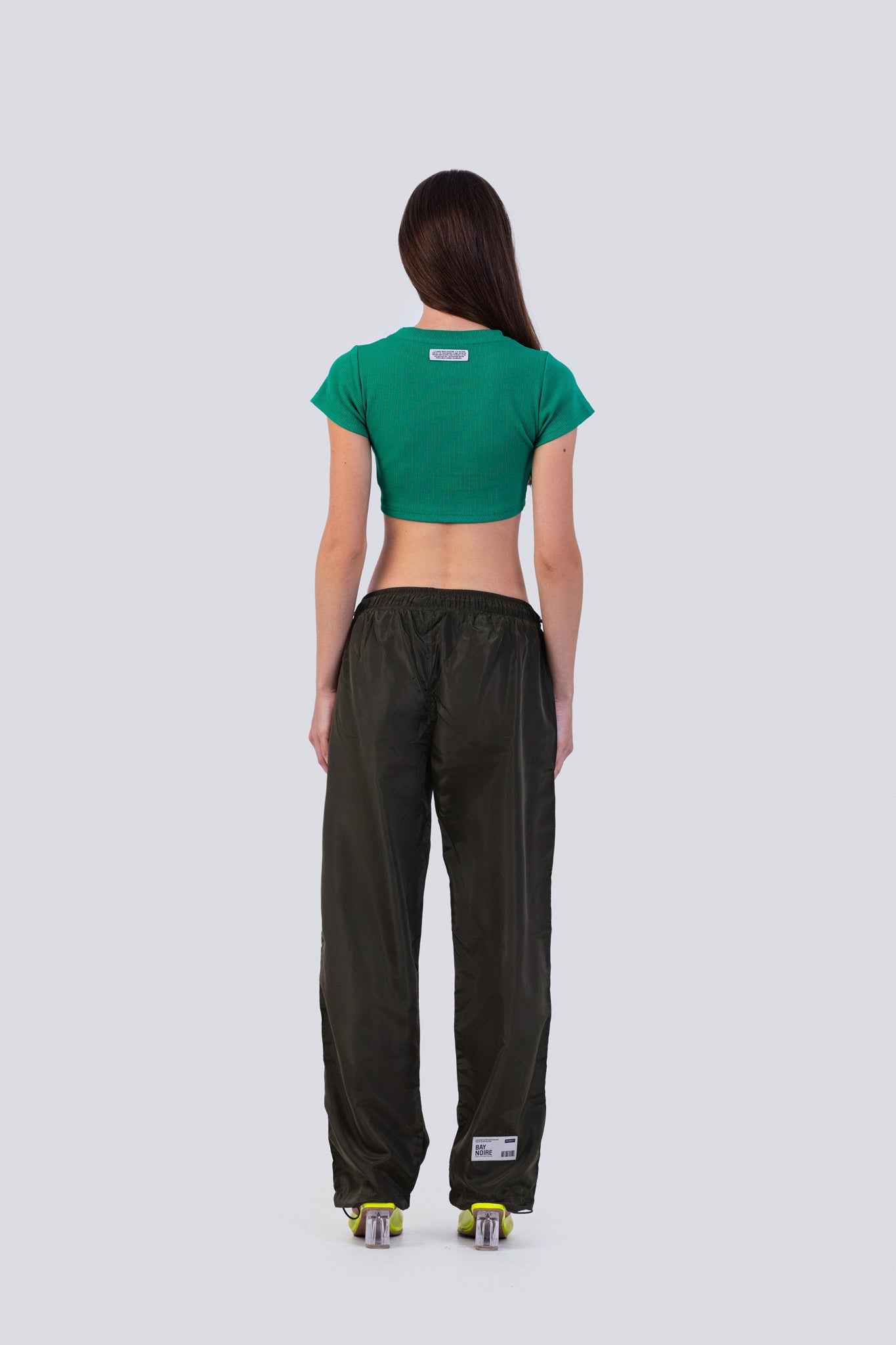 Olive Parachute Pants