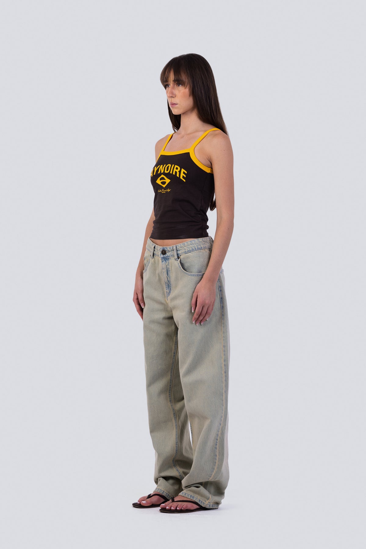 06D-1 Relaxed Washed Mud Jeans