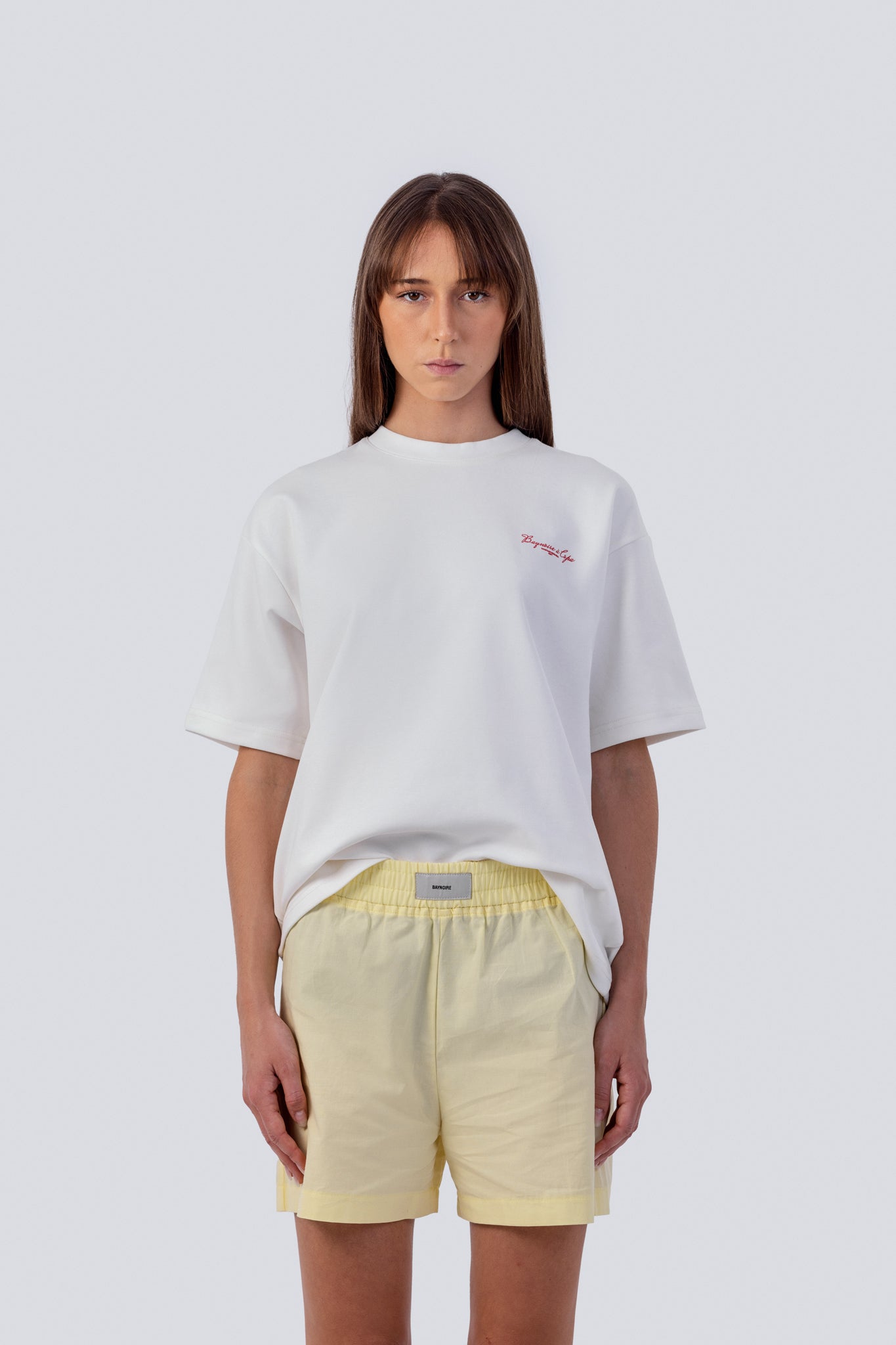 Copa Oversized White Lemon Tee
