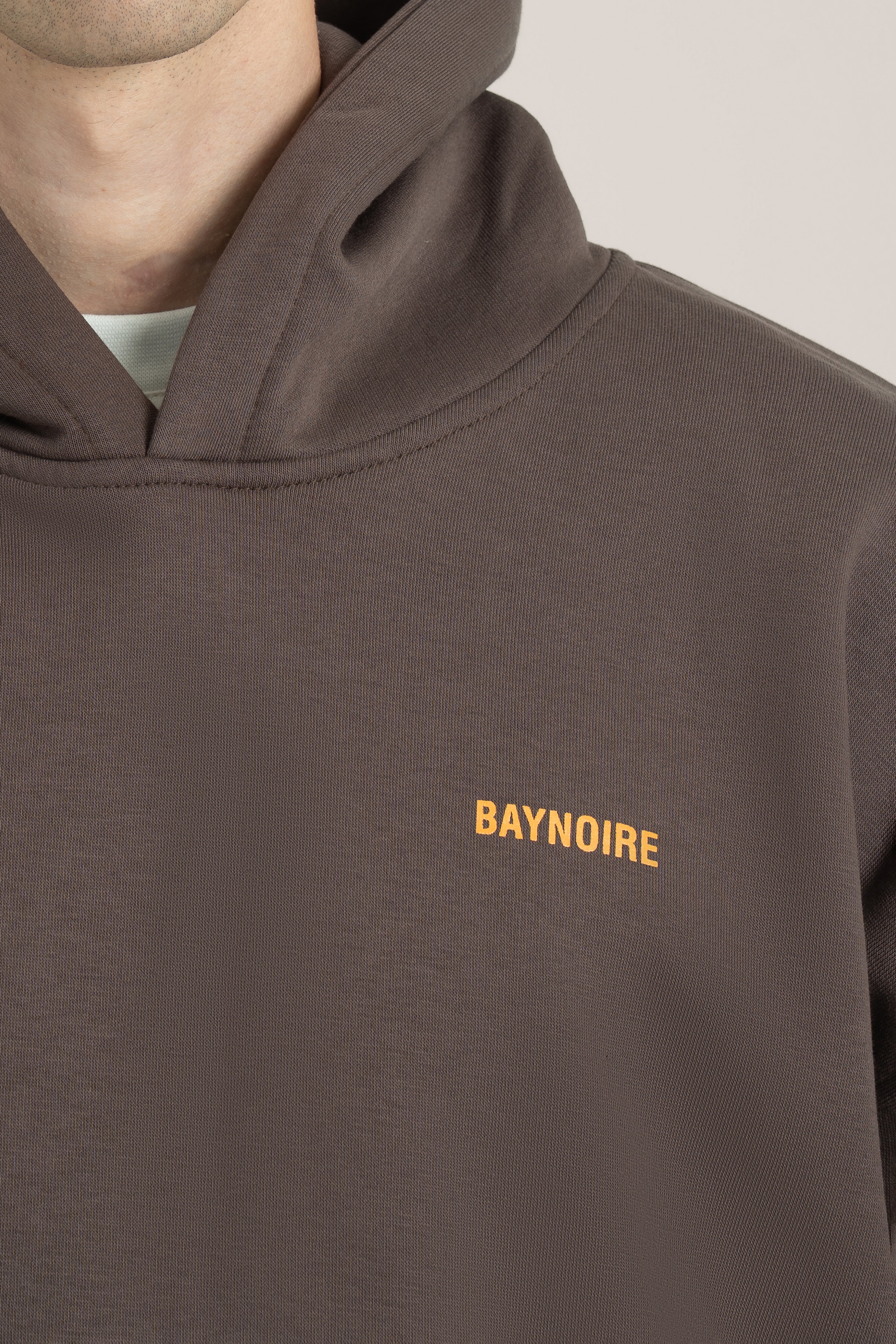 Brown Logo II PL Oversized Hoodie