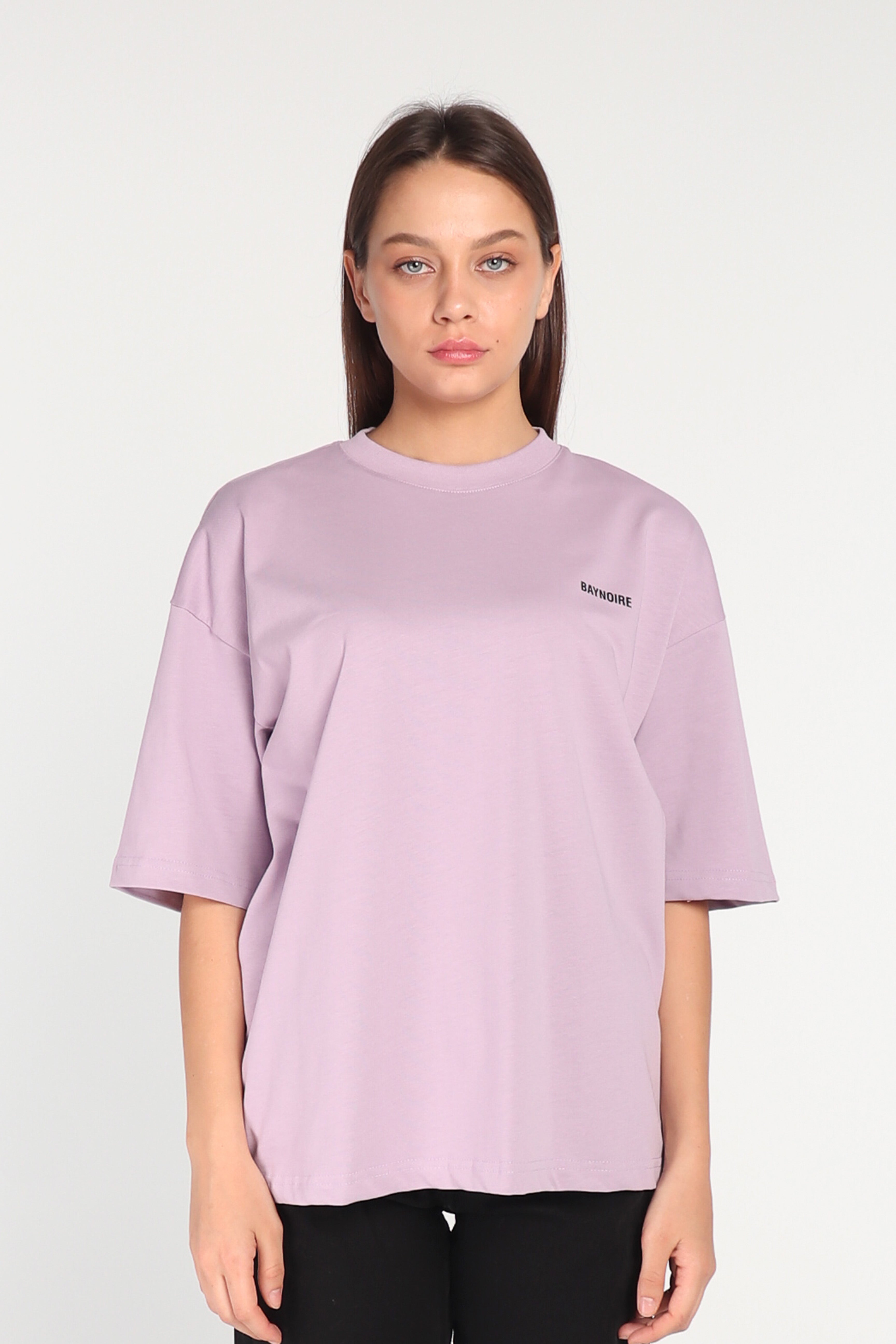 Lilac Logo II PL Oversized T-shirt