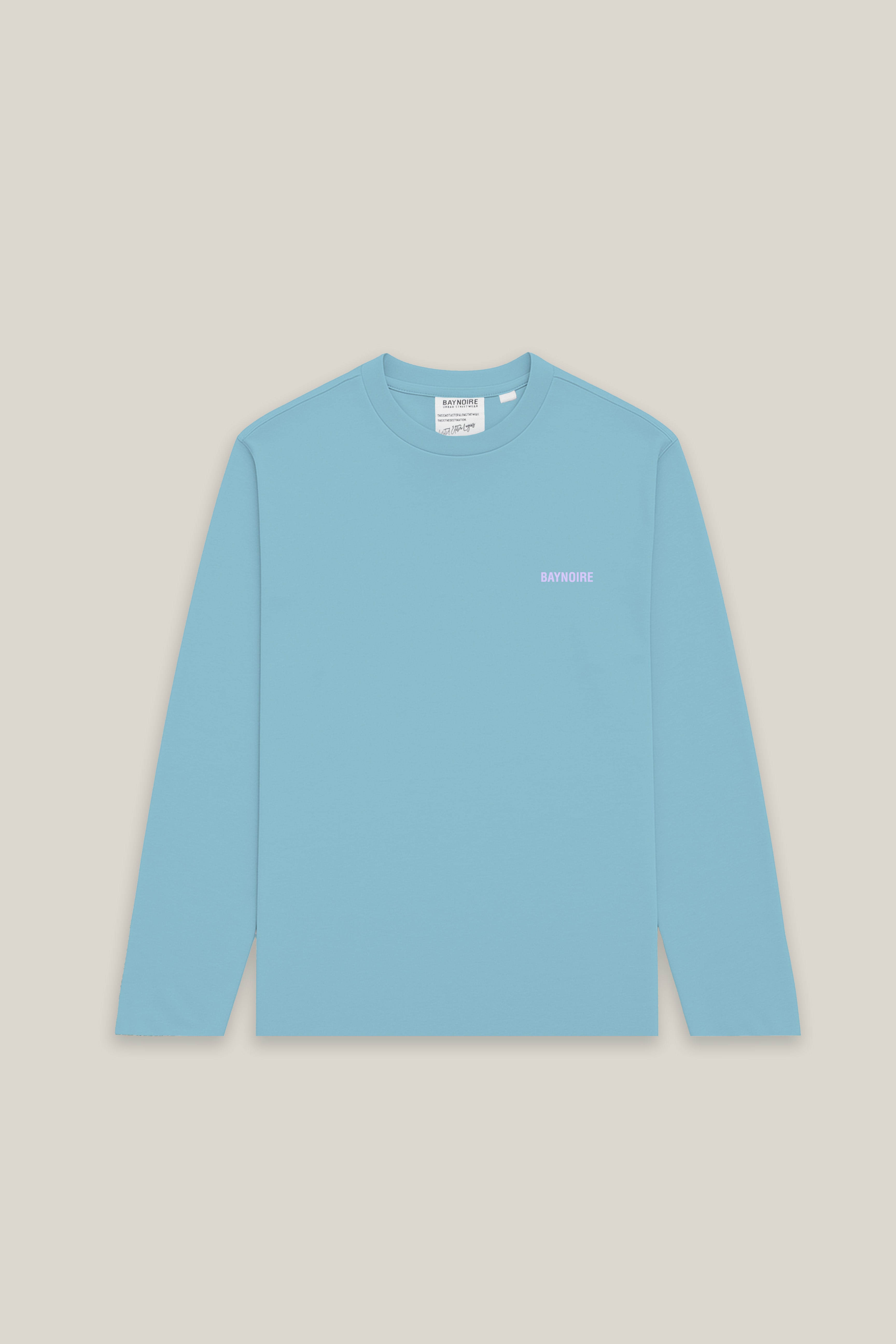 Blue Logo PL Long-sleeved T-shirt