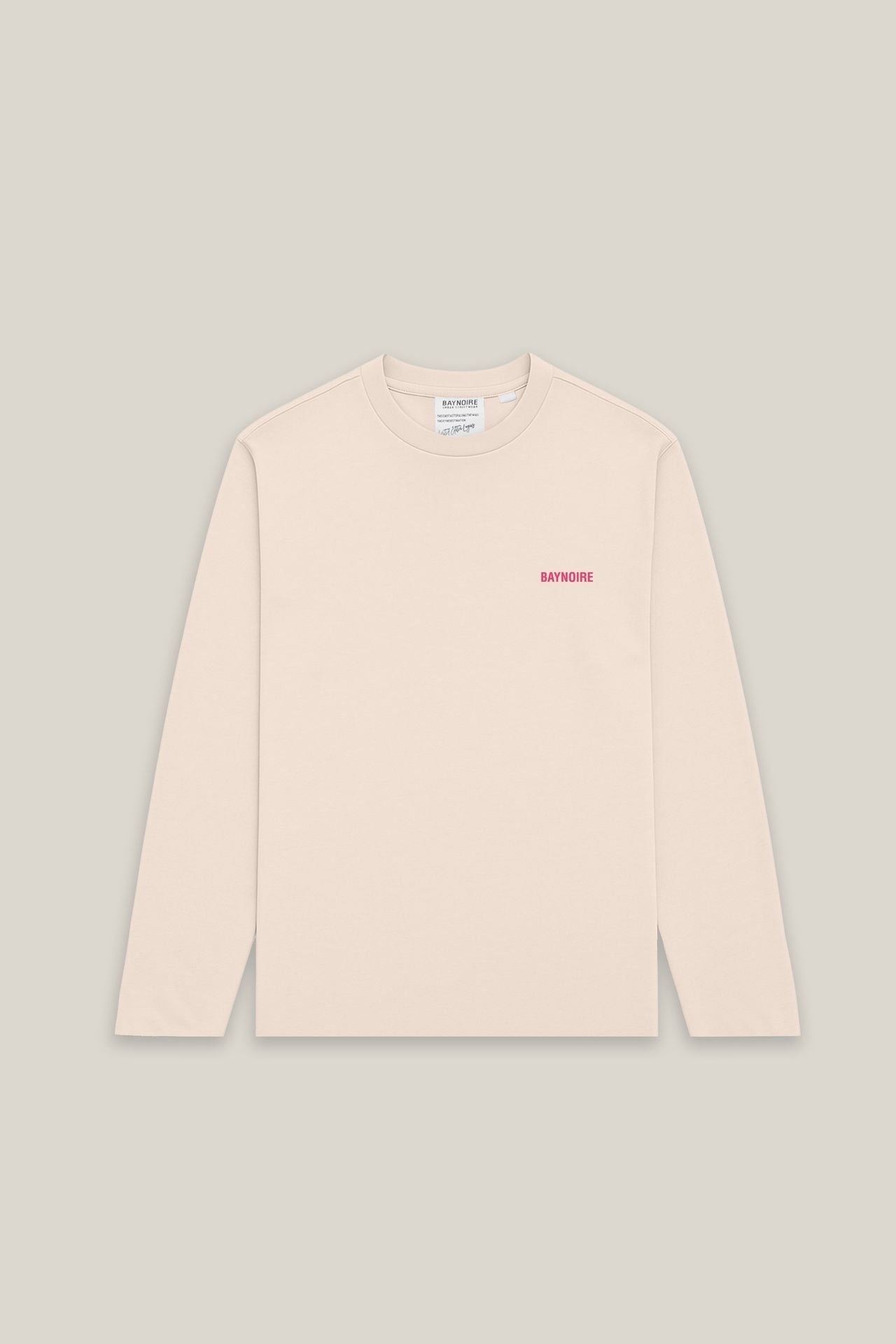 Cream Logo PL Long-sleeved T-shirt