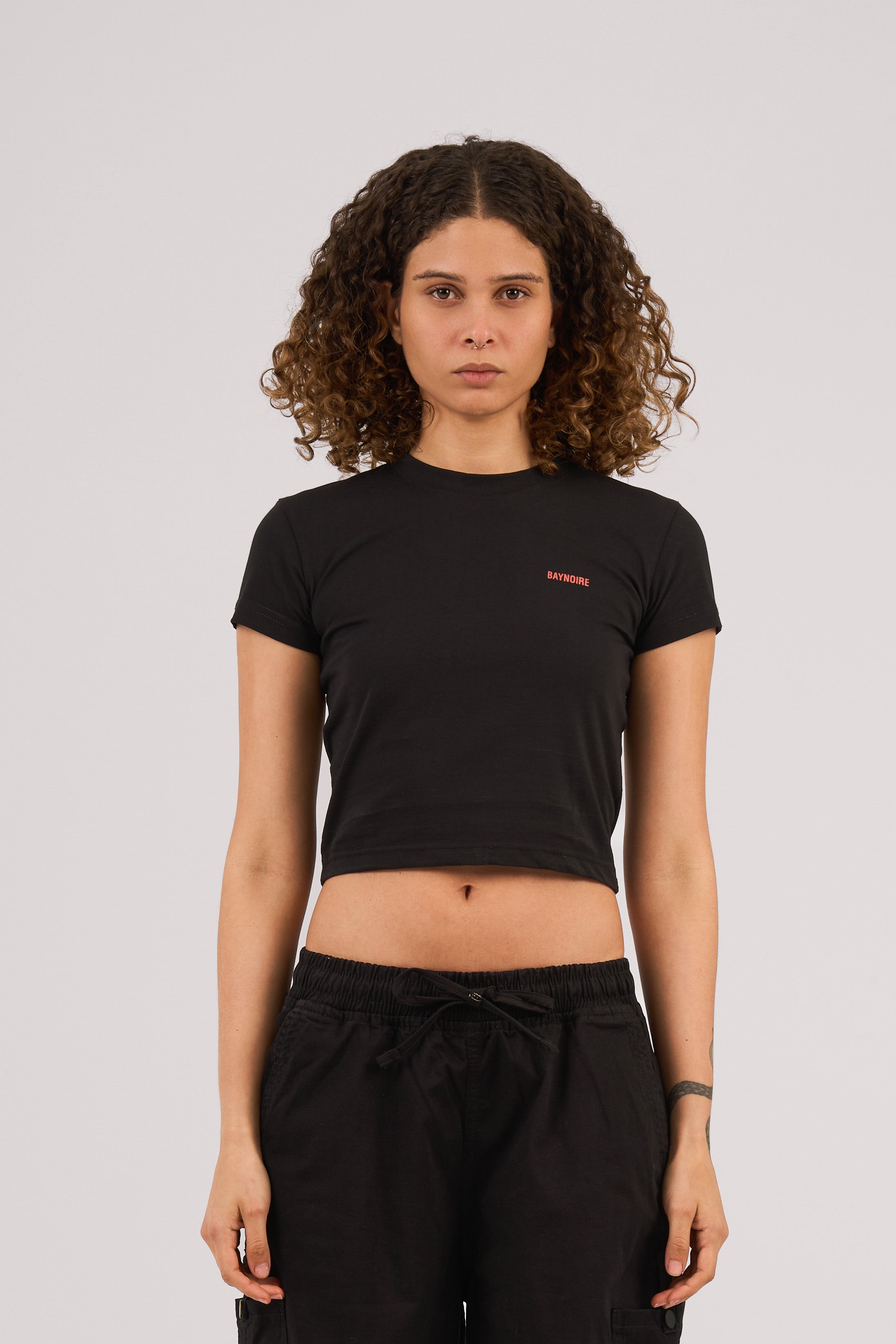 Black Logo PL Baby Tee