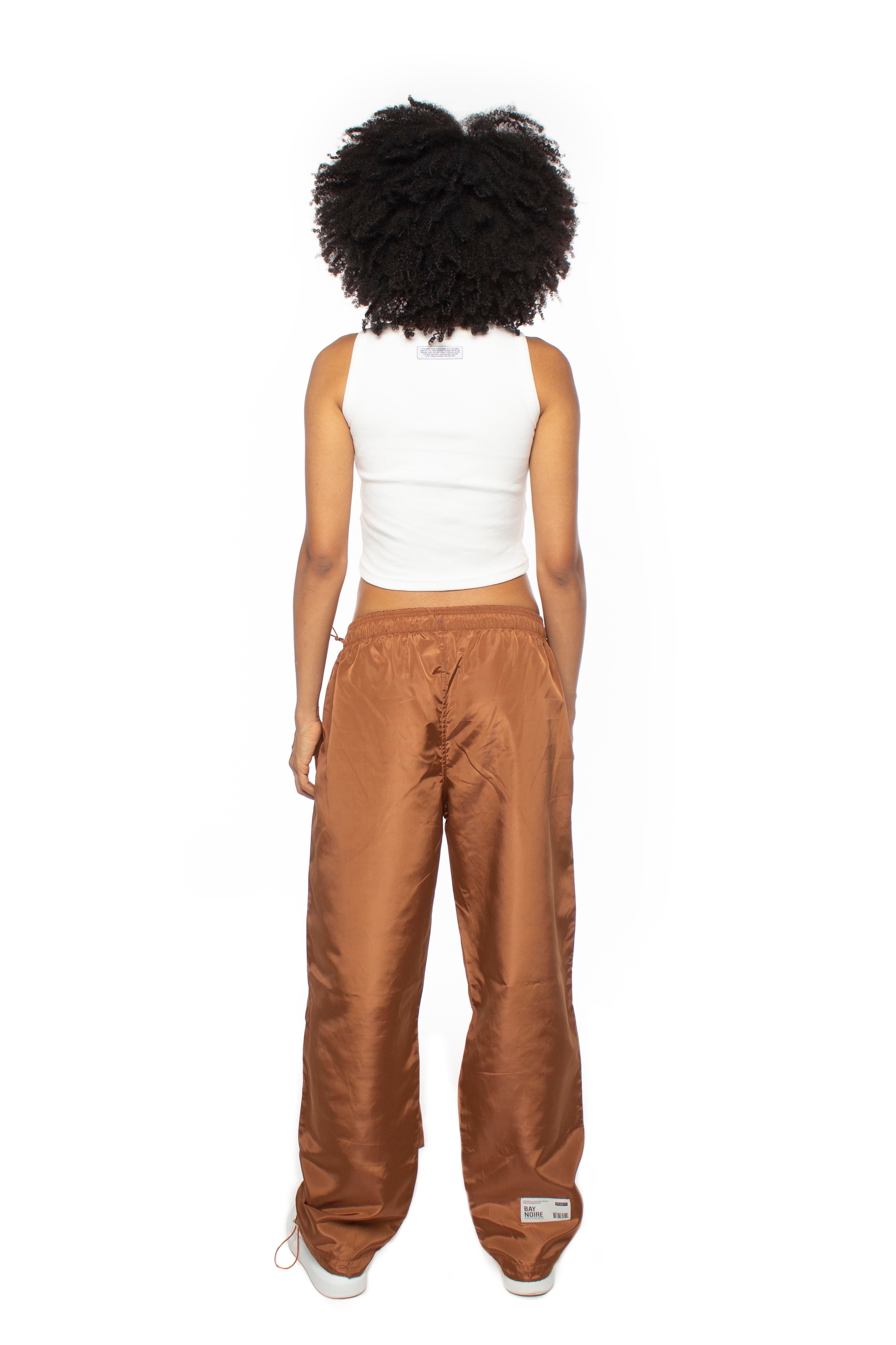 Brown Parachute Pants V2