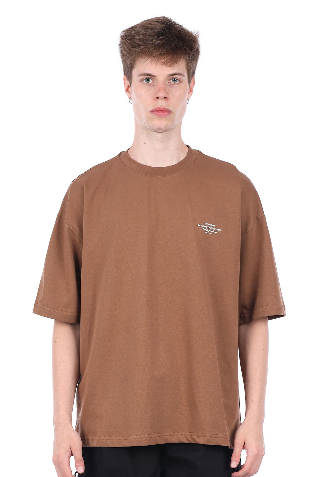 Brown Caprice Club Oversized T-shirt