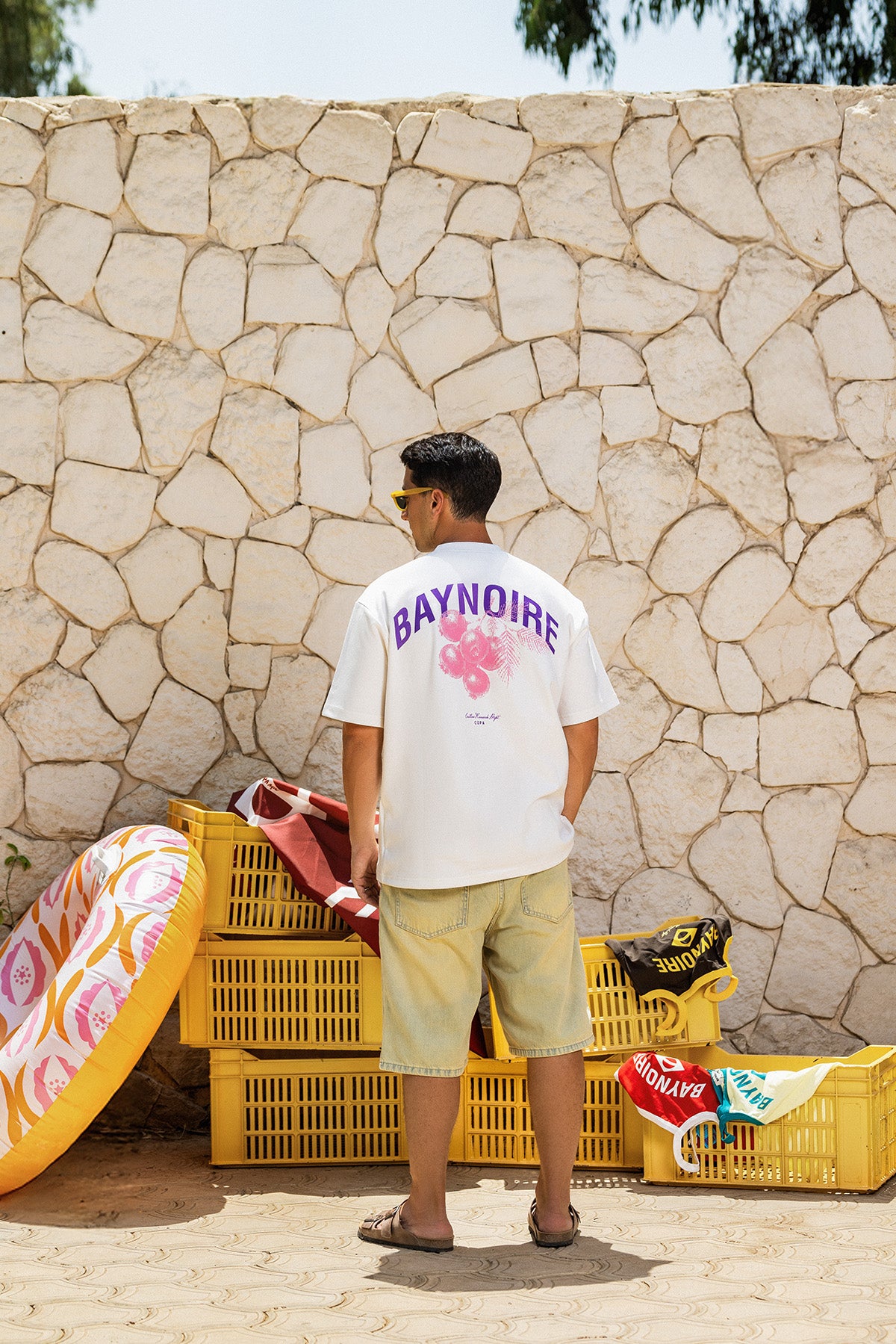 Copa Oversized White Açaí Tee