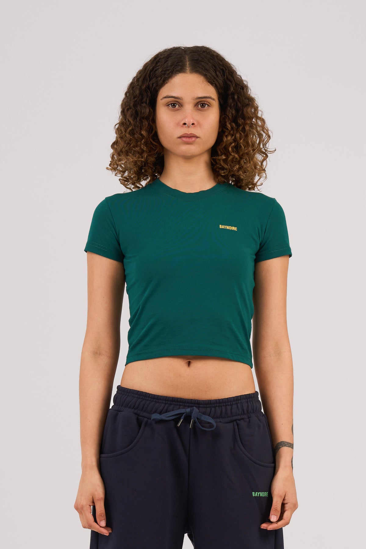 Teal Logo PL Baby Tee