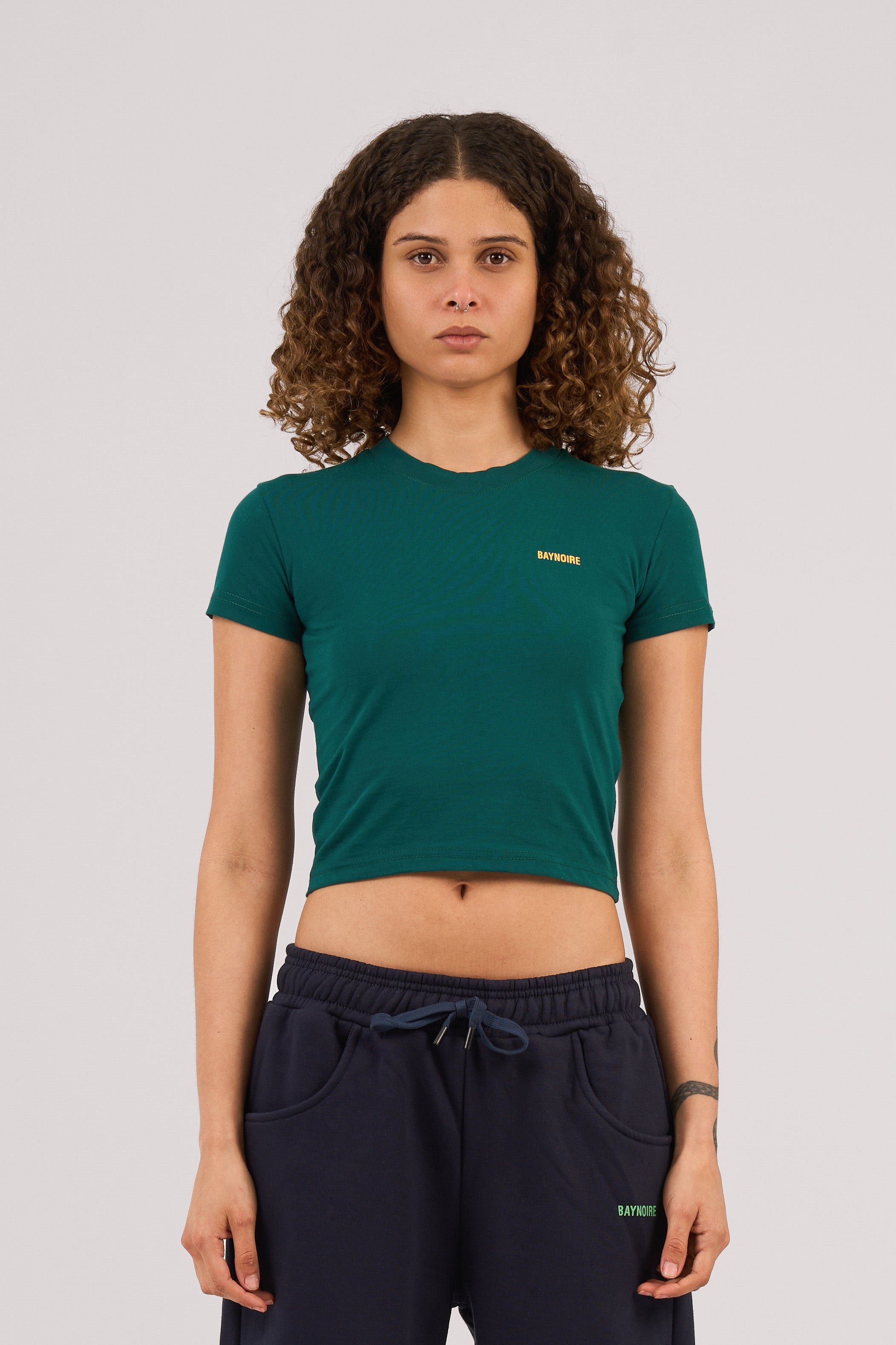 Teal Logo PL Baby Tee