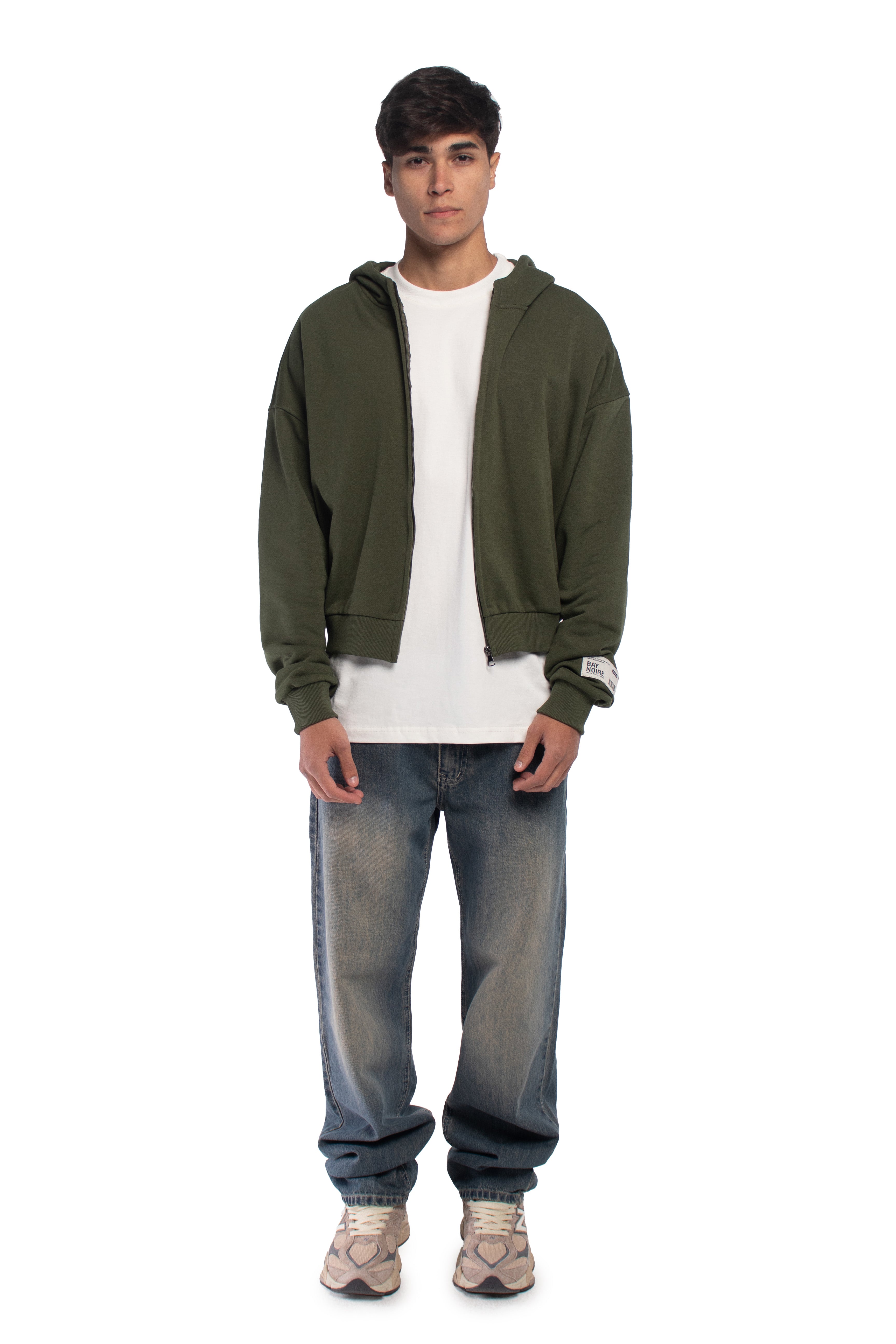 Olive Core Boxy Jacket