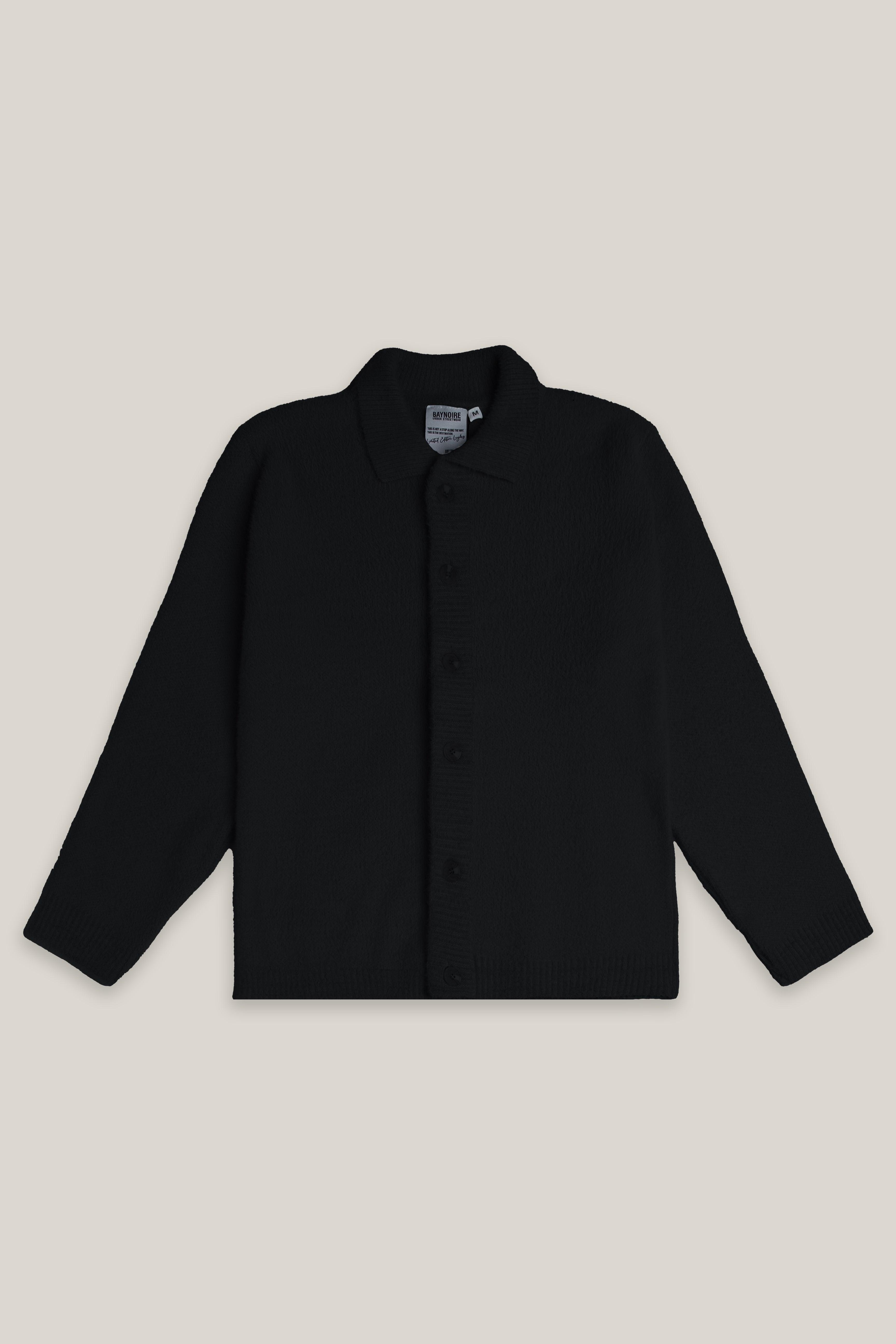 Black Faux Fur Jacket