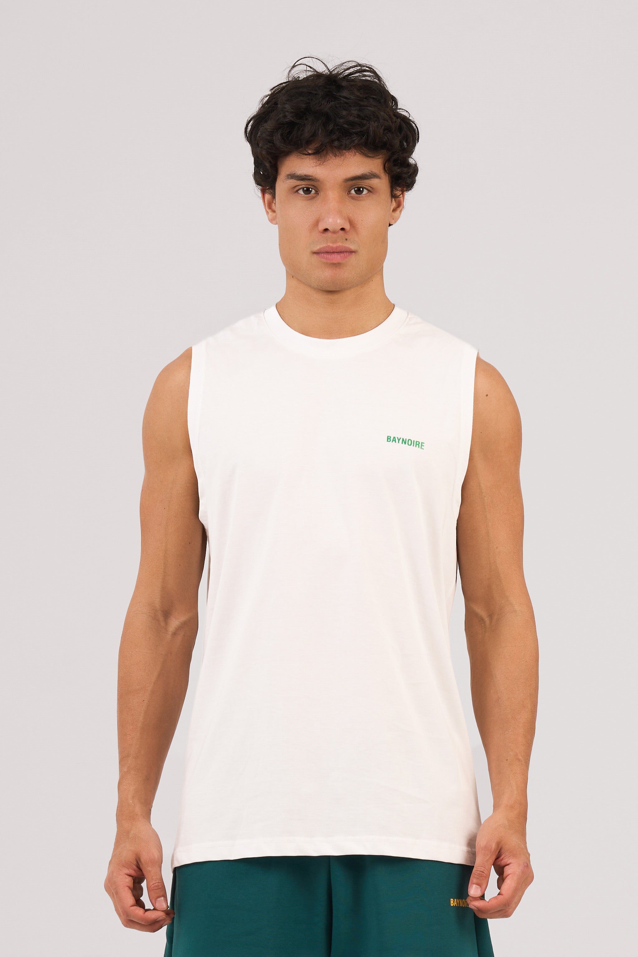 White Logo II PL Sleeveless T-shirt