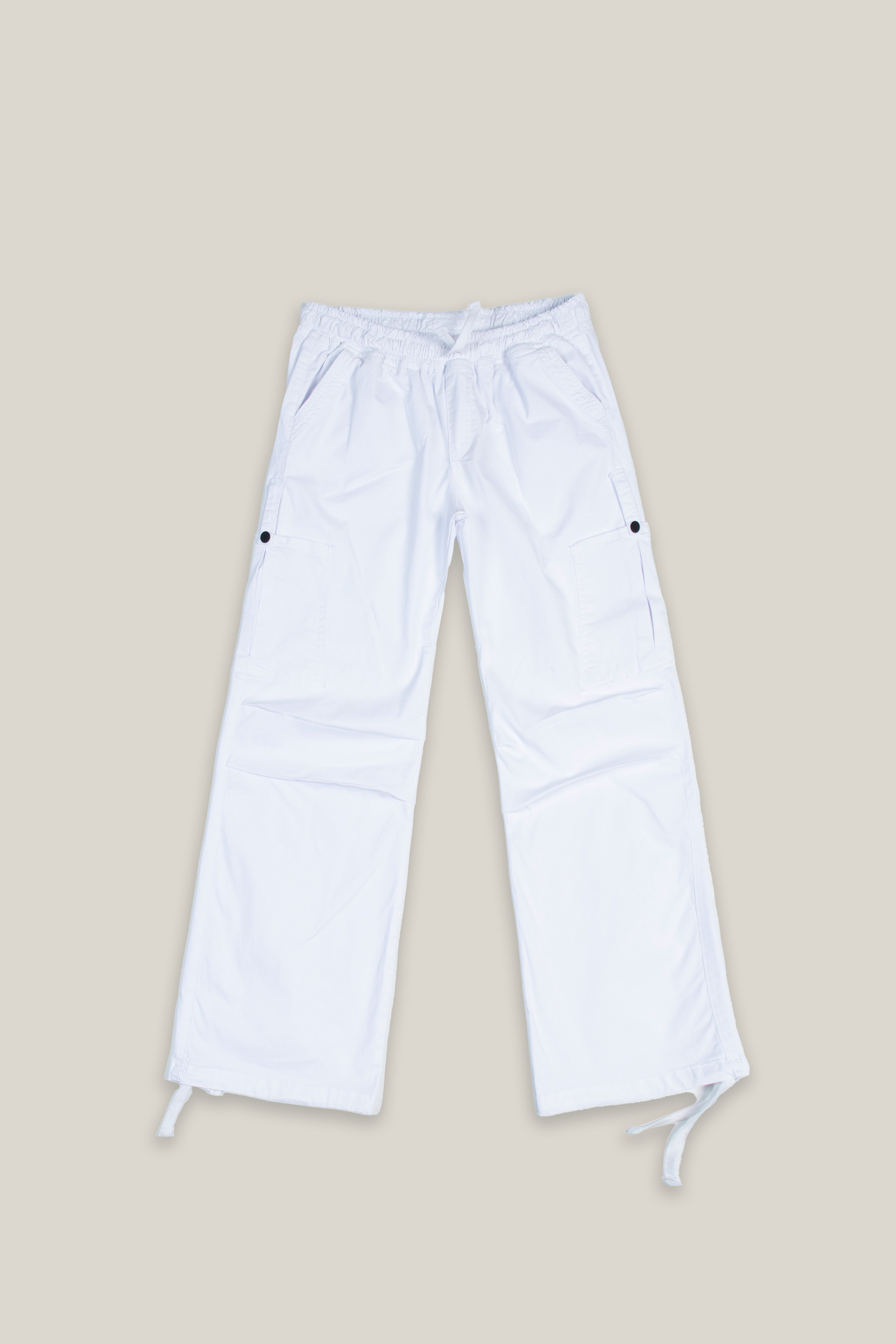 White Cargo Pants V2