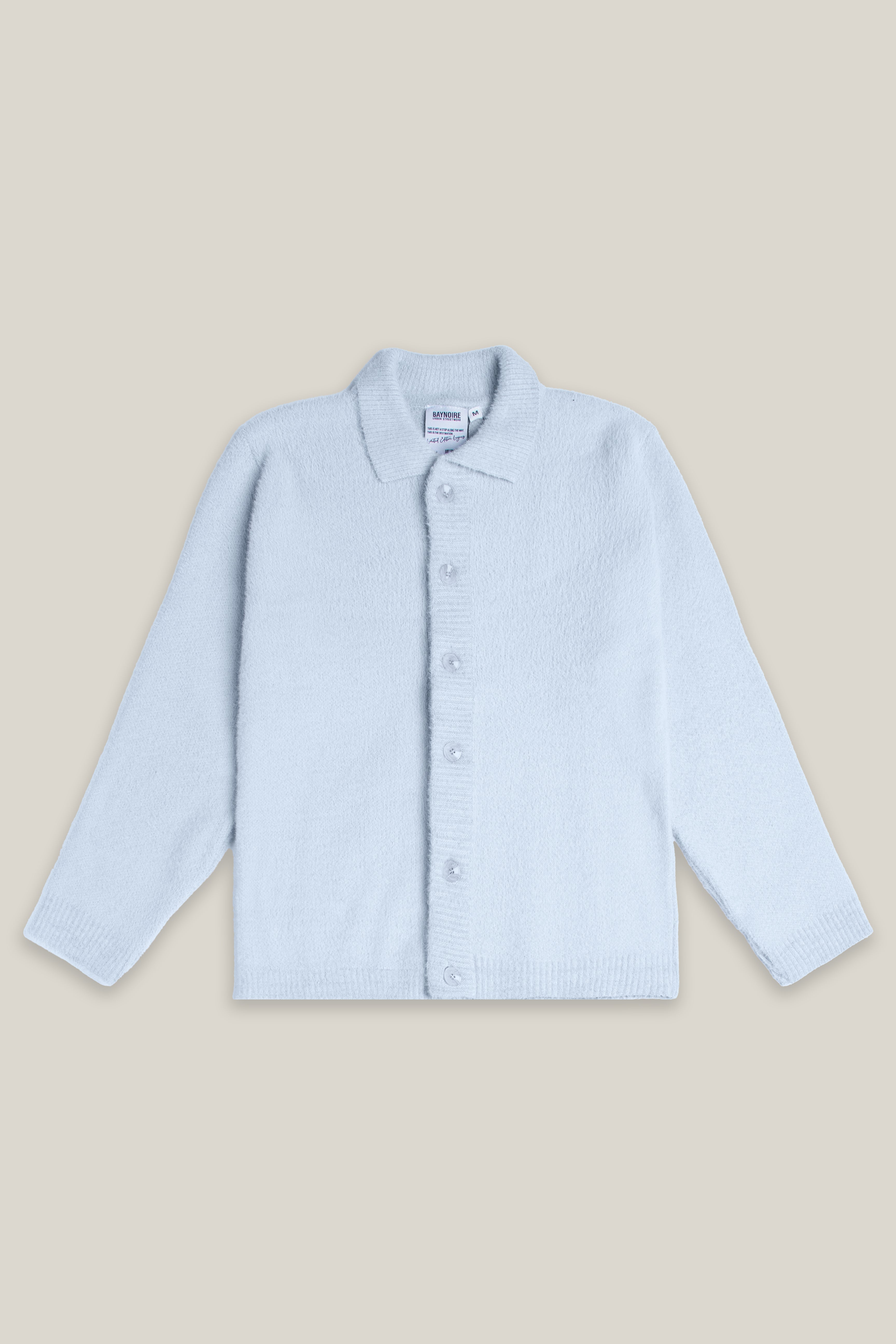 Blue Faux Fur Jacket