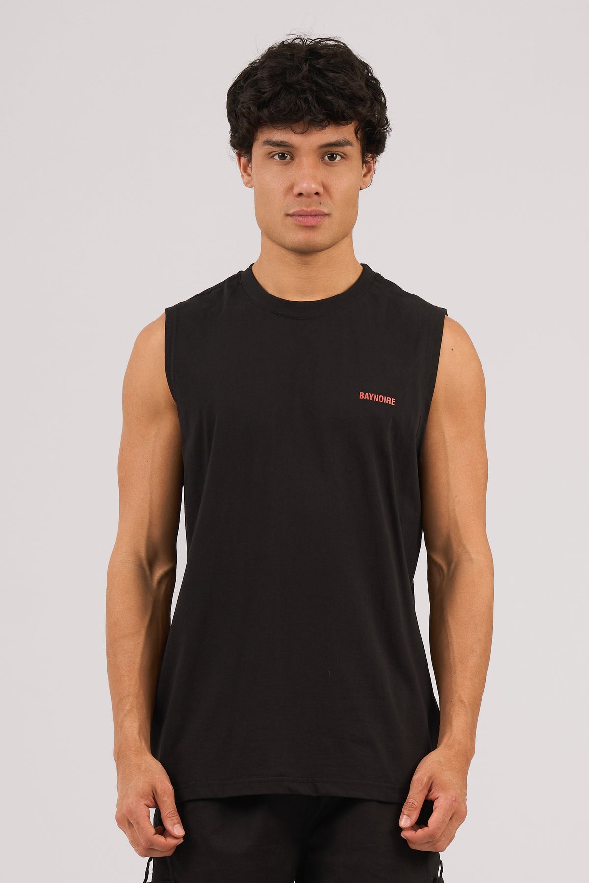 Black Logo II PL Sleeveless T-shirt