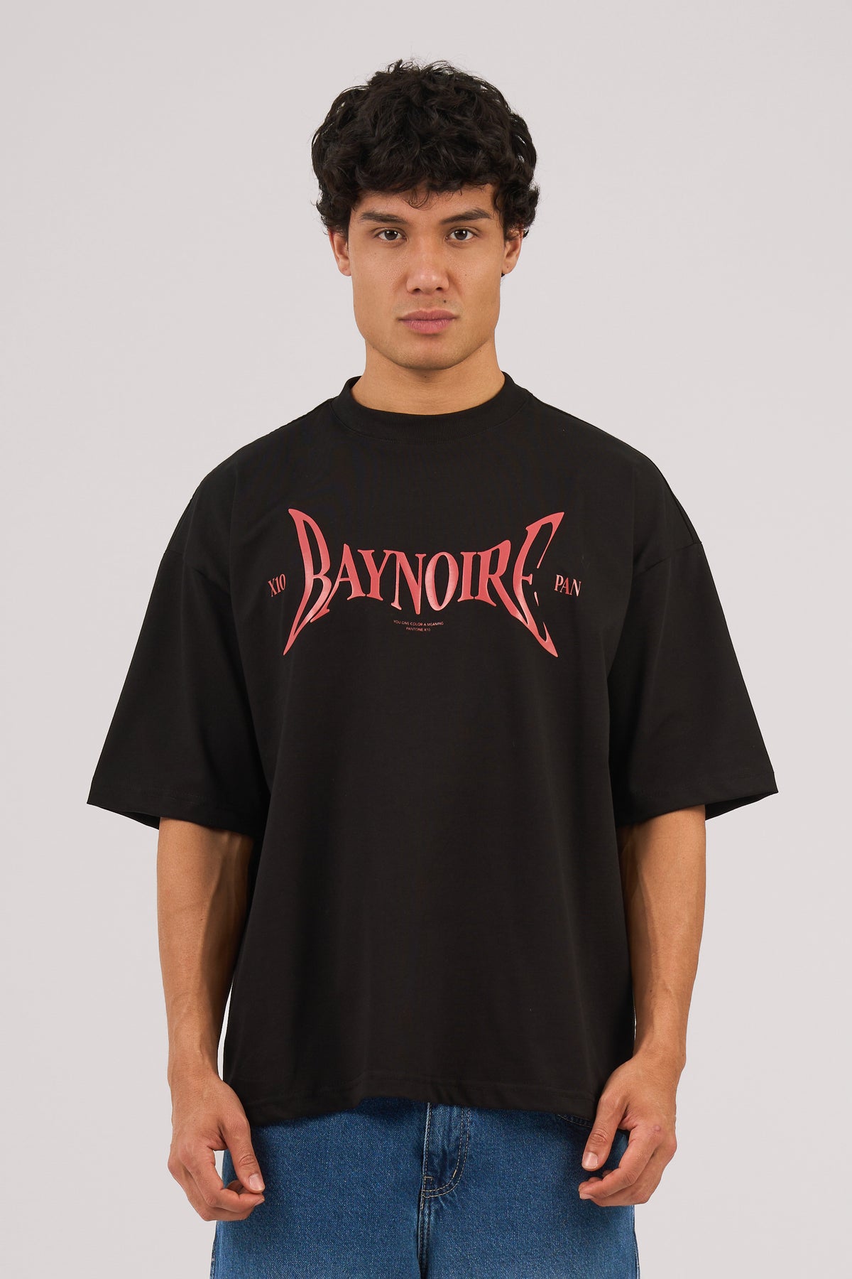 Black PL X10 Oversized T-shirt