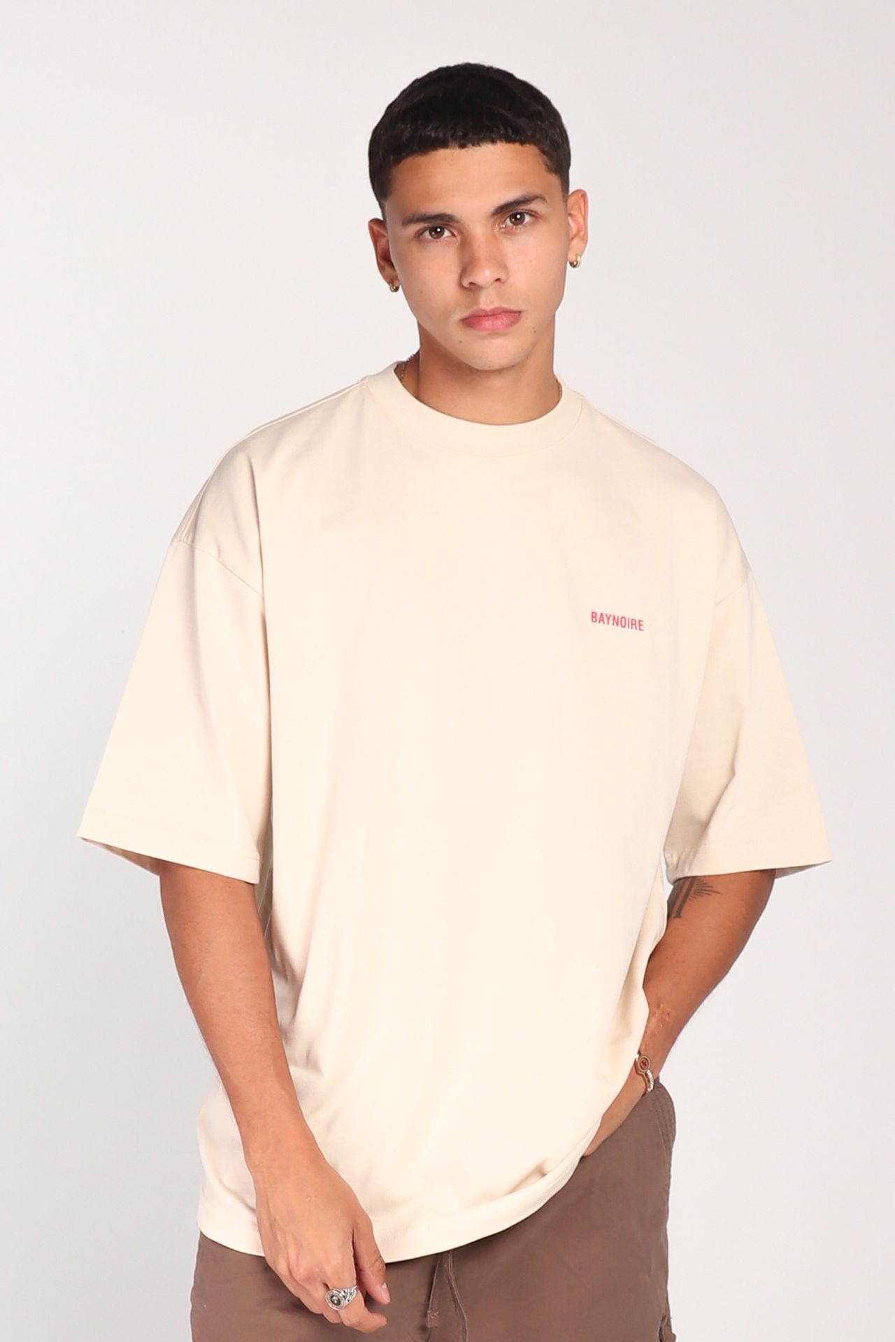 Cream Logo II PL Oversized T-shirt