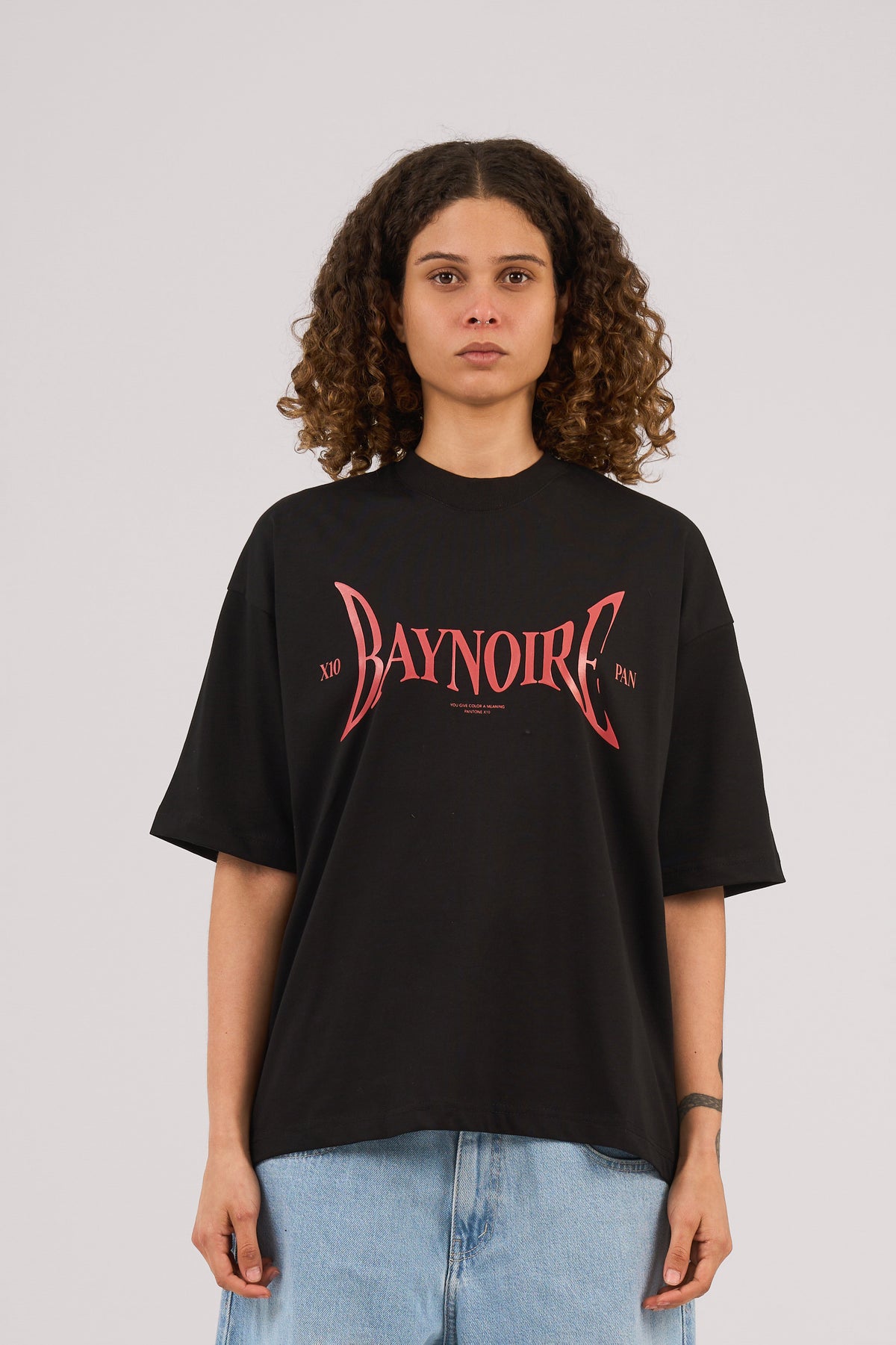Black PL X10 Oversized T-shirt