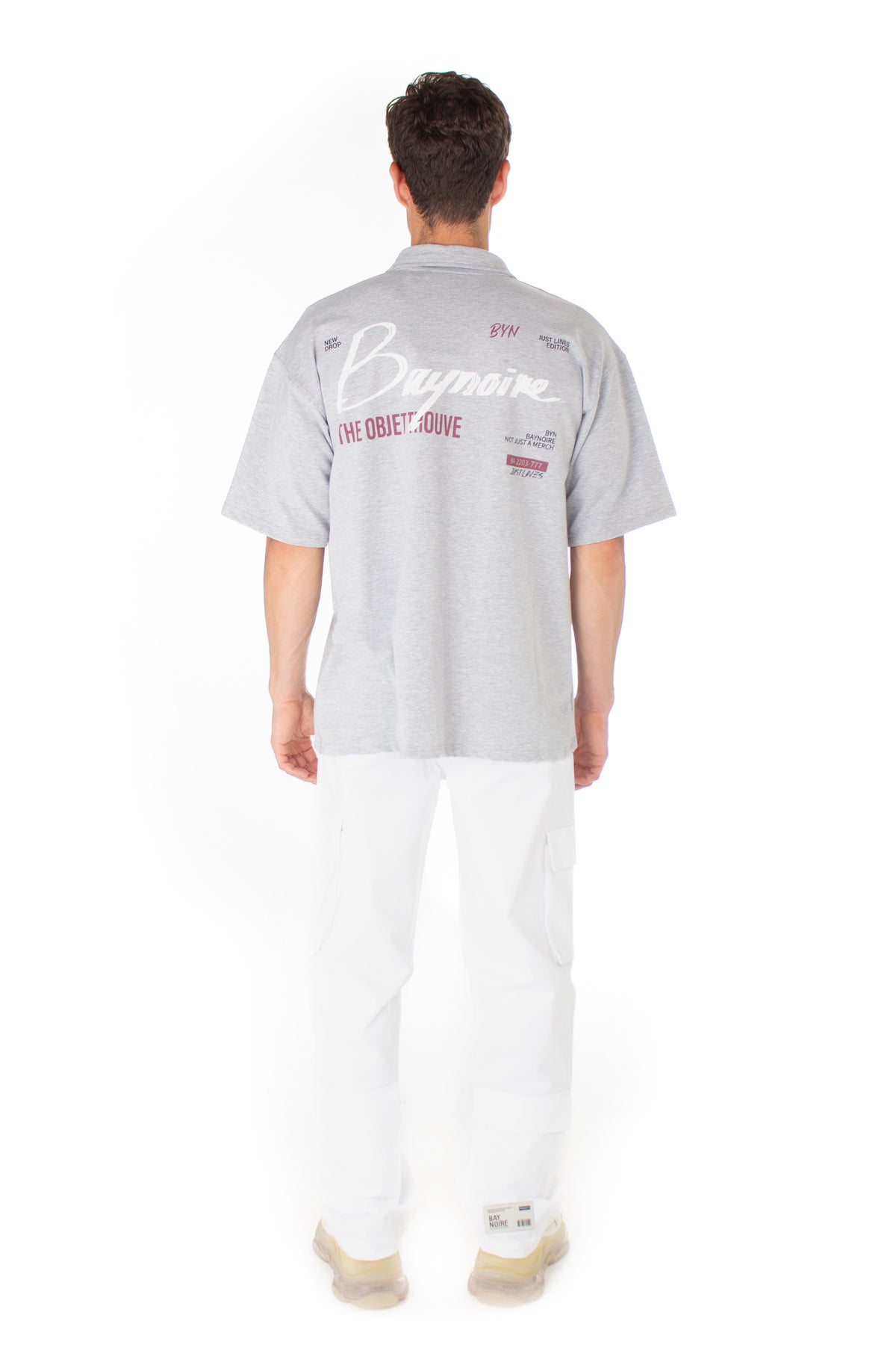 Grey Justlines Heavyweight Shirt