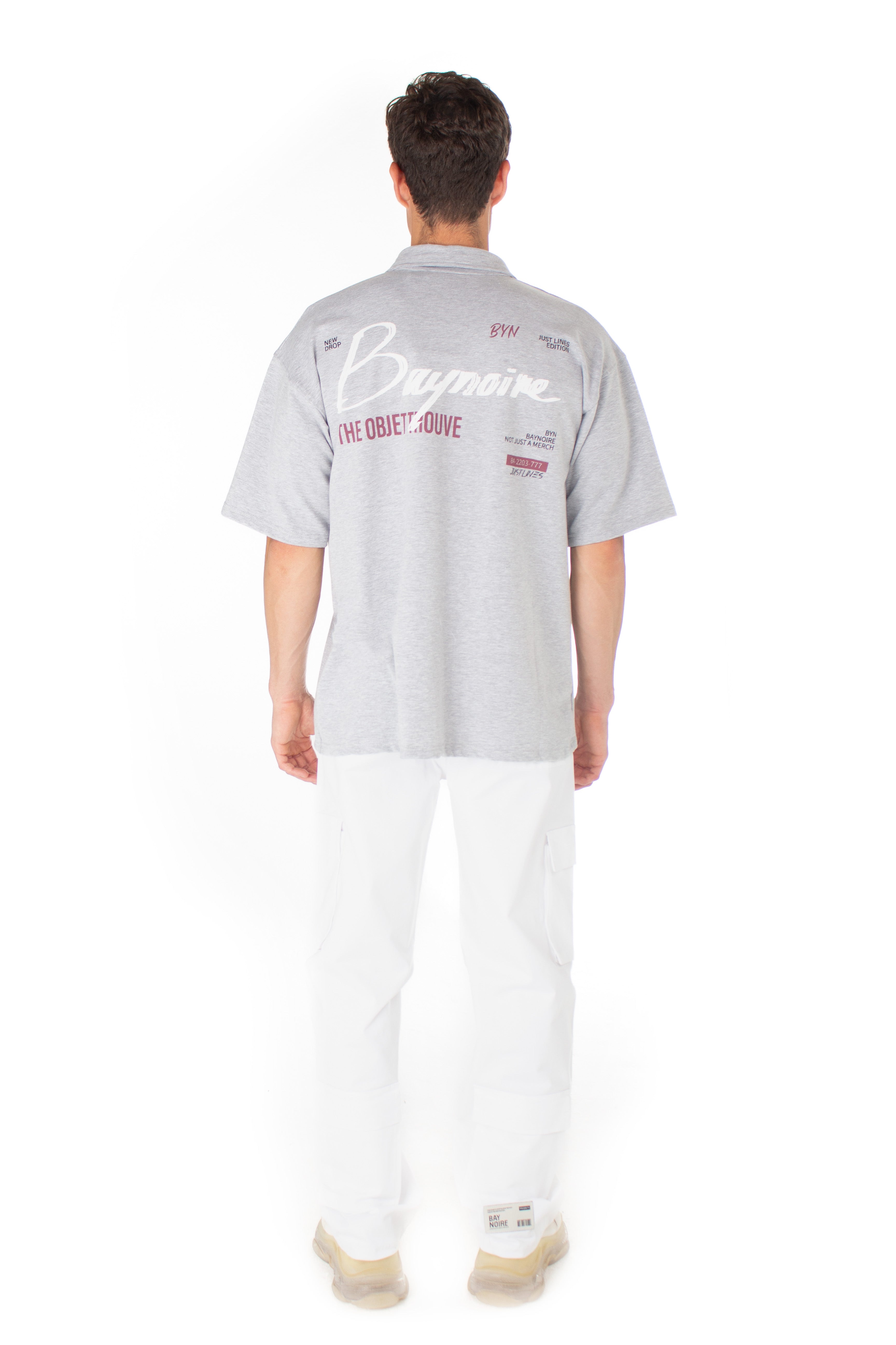 Grey Justlines Heavyweight Shirt