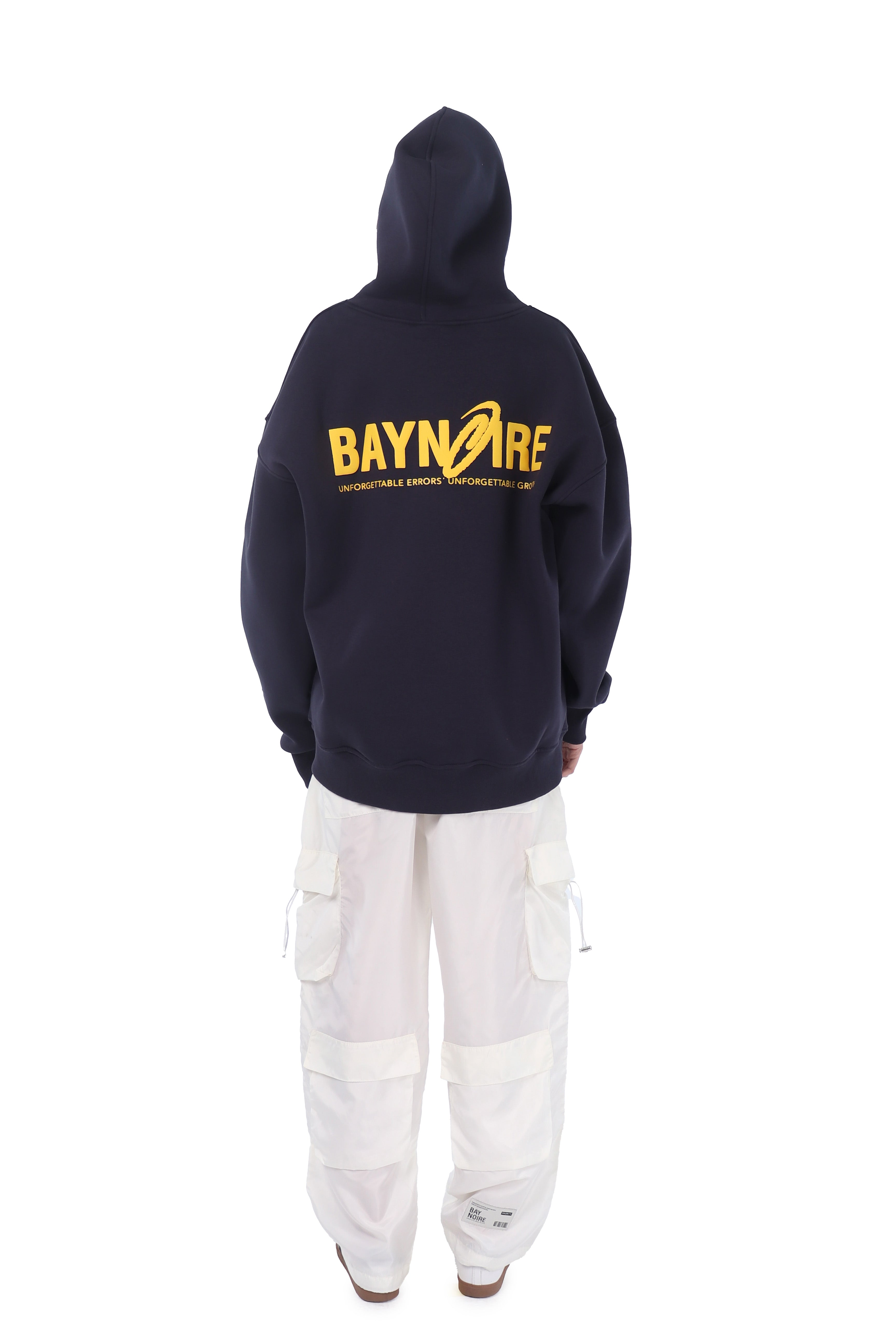 Navy Mistakes Oversized Hoodie