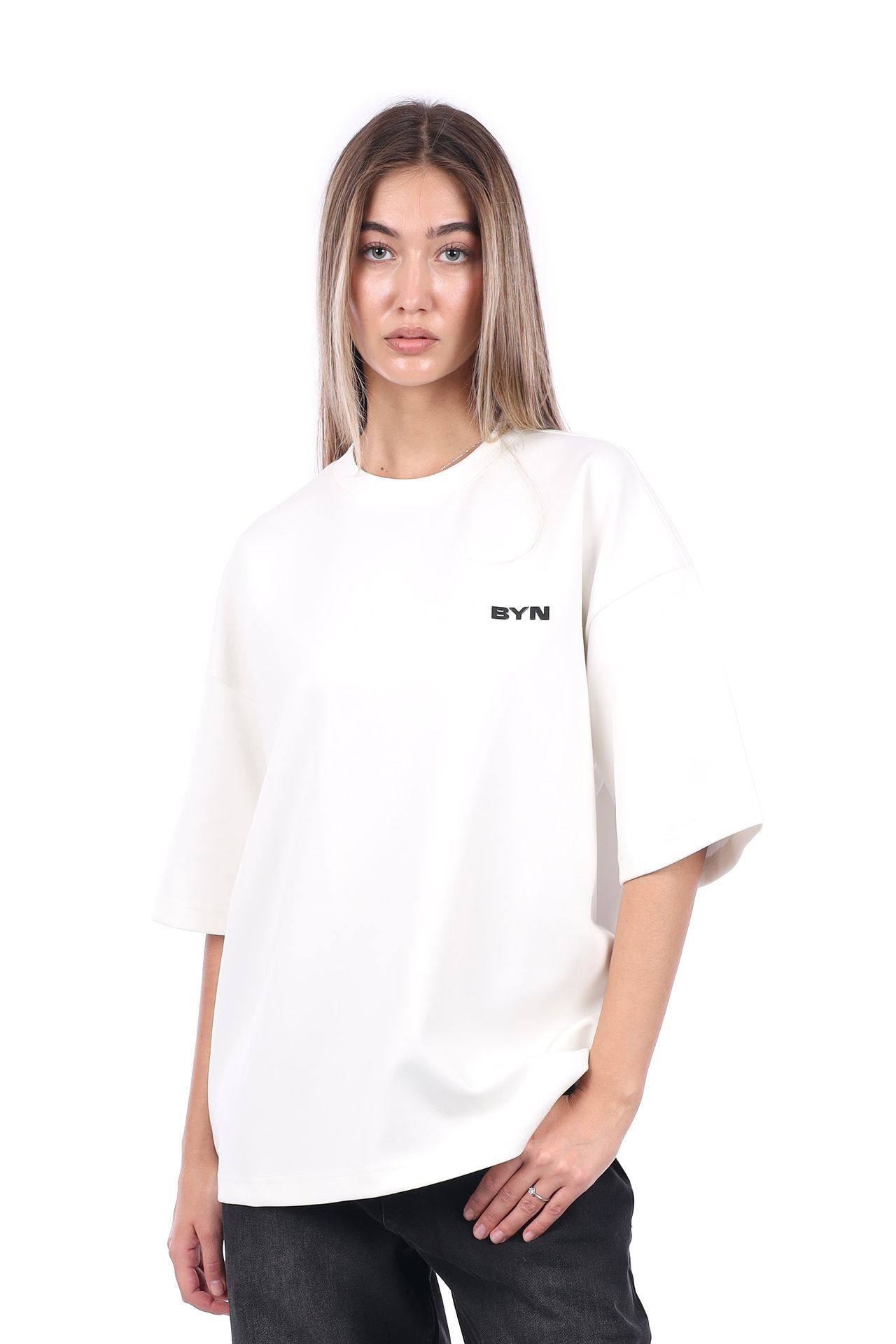 White TheDino Oversized T-shirt