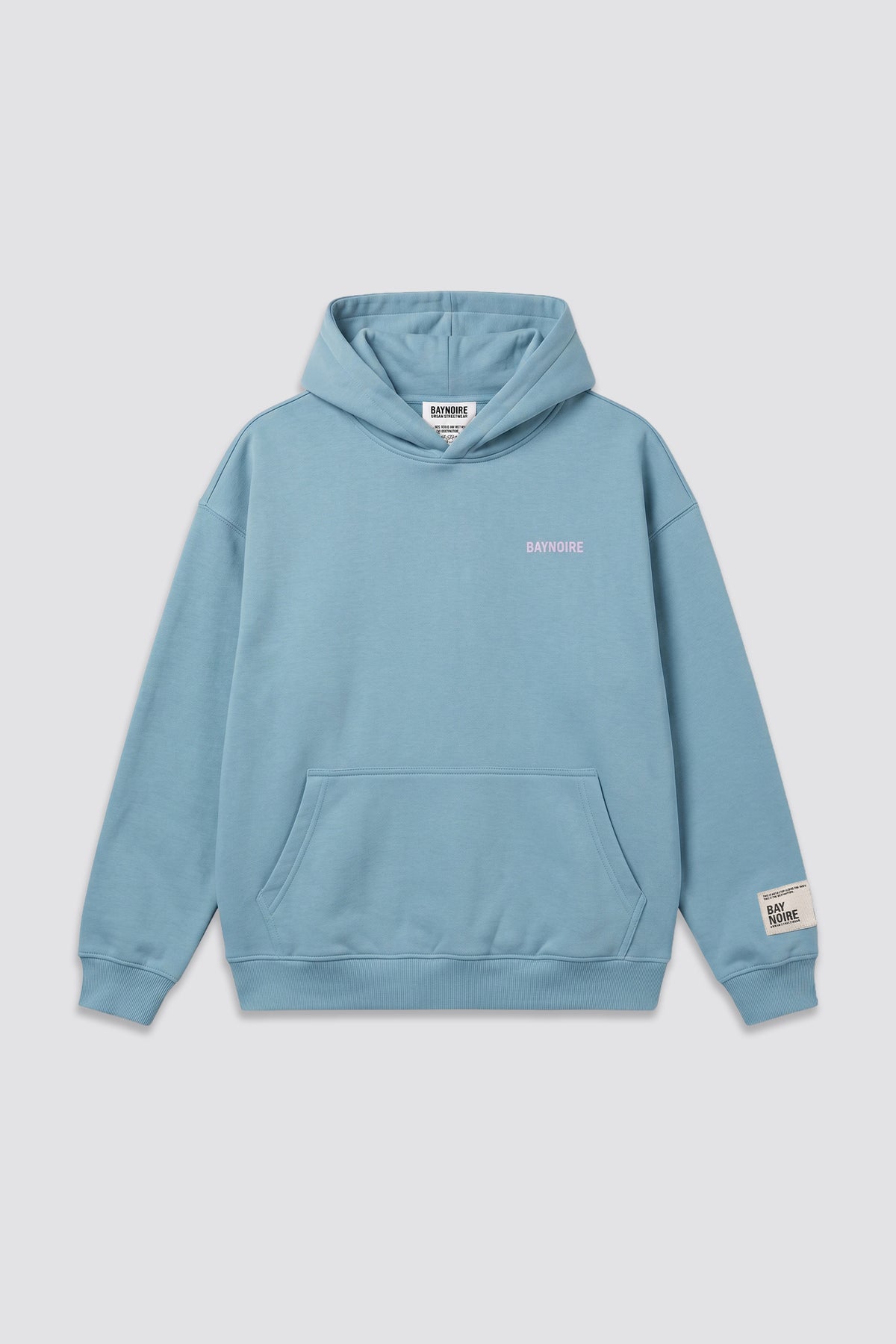 Baby Blue Logo II PL Oversized Hoodie