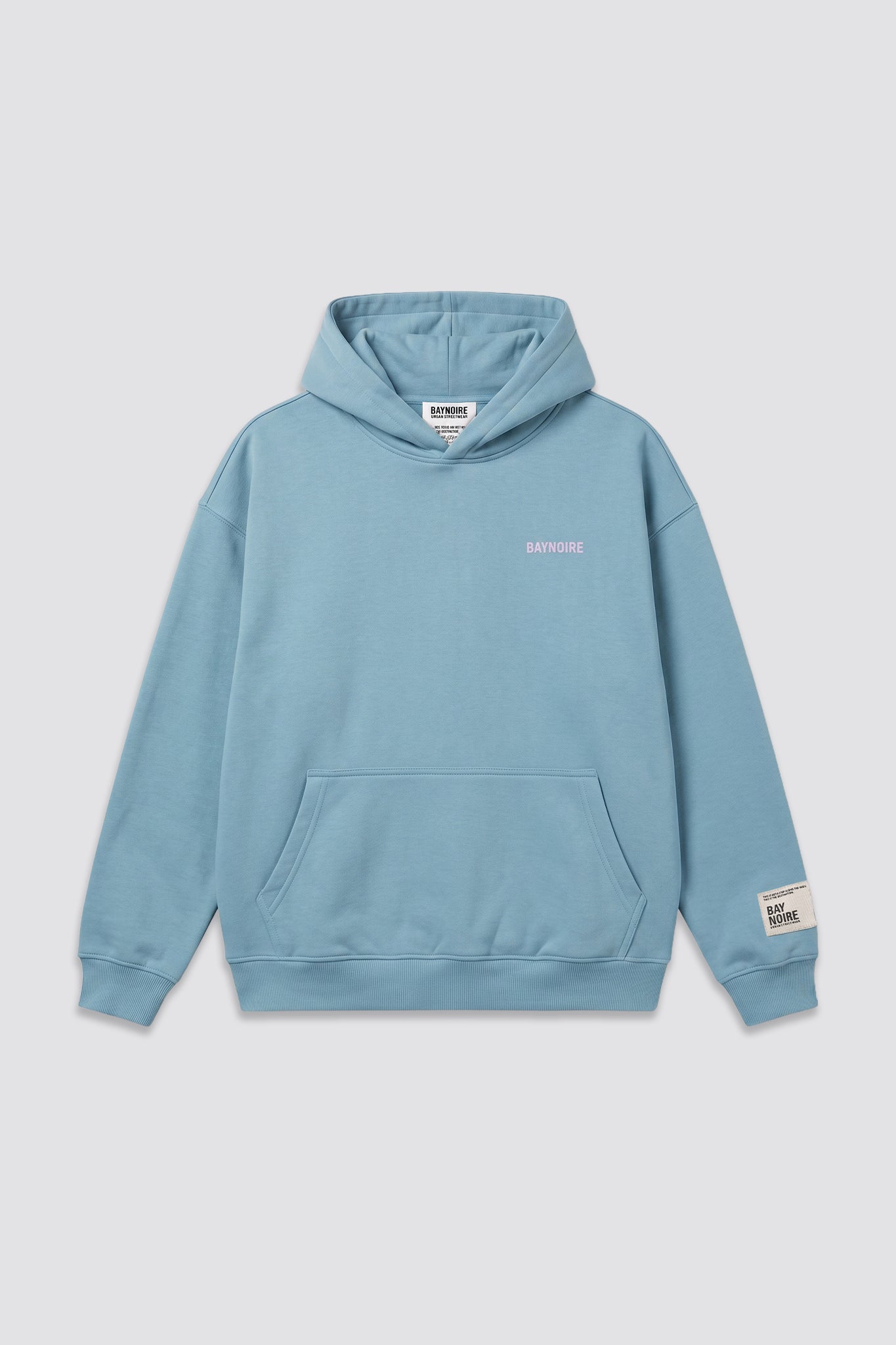 Baby Blue Logo II PL Oversized Hoodie