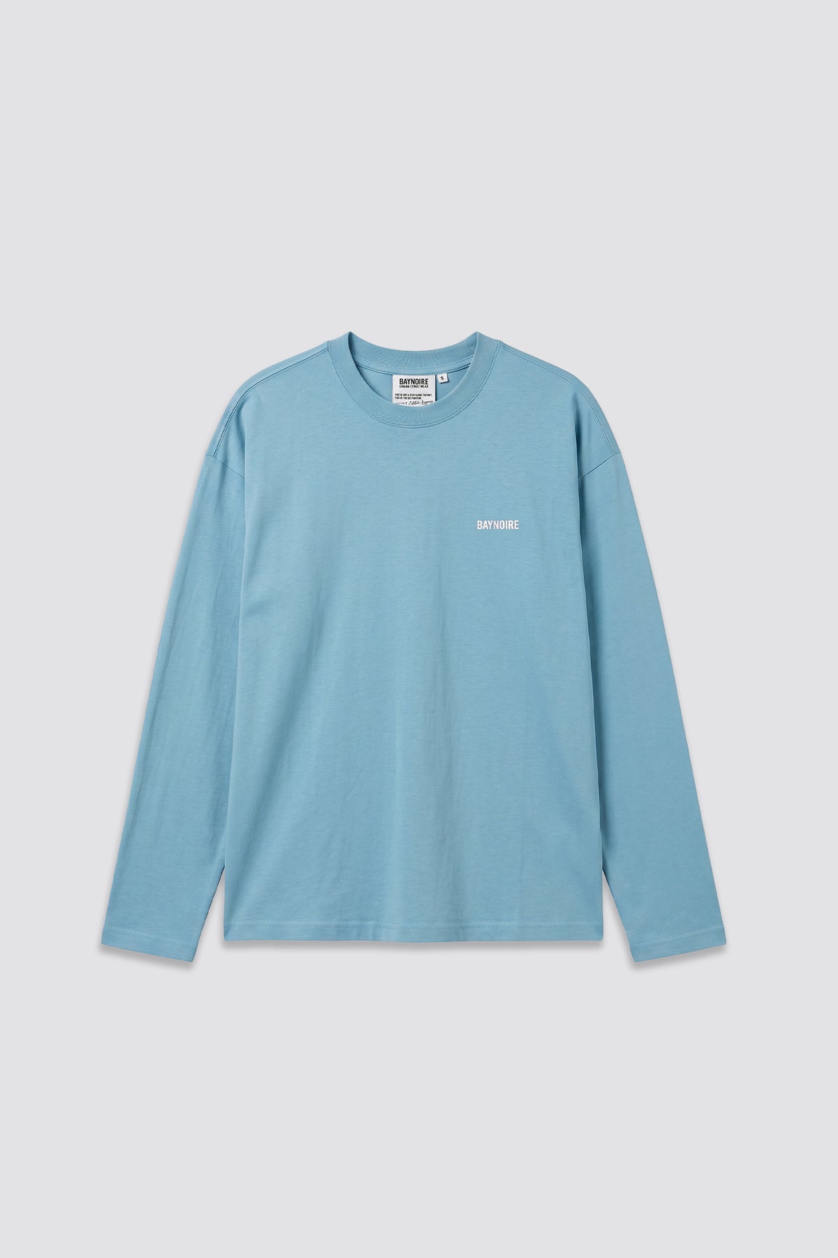 Blue Logo PL Long-sleeved T-shirt