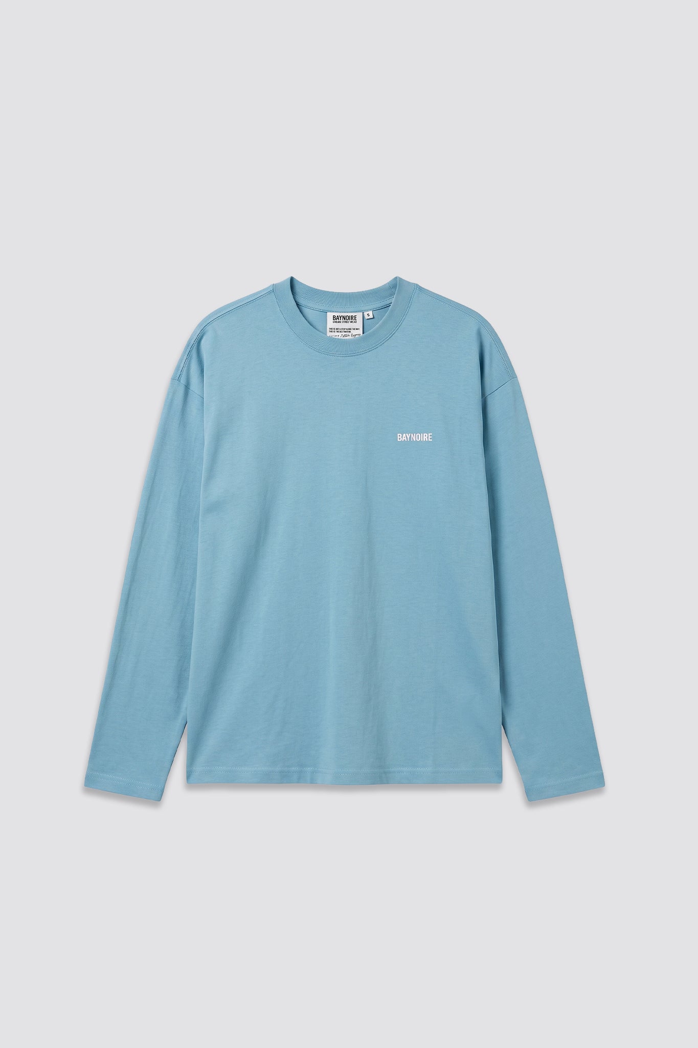 Blue Logo PL Long-sleeved T-shirt