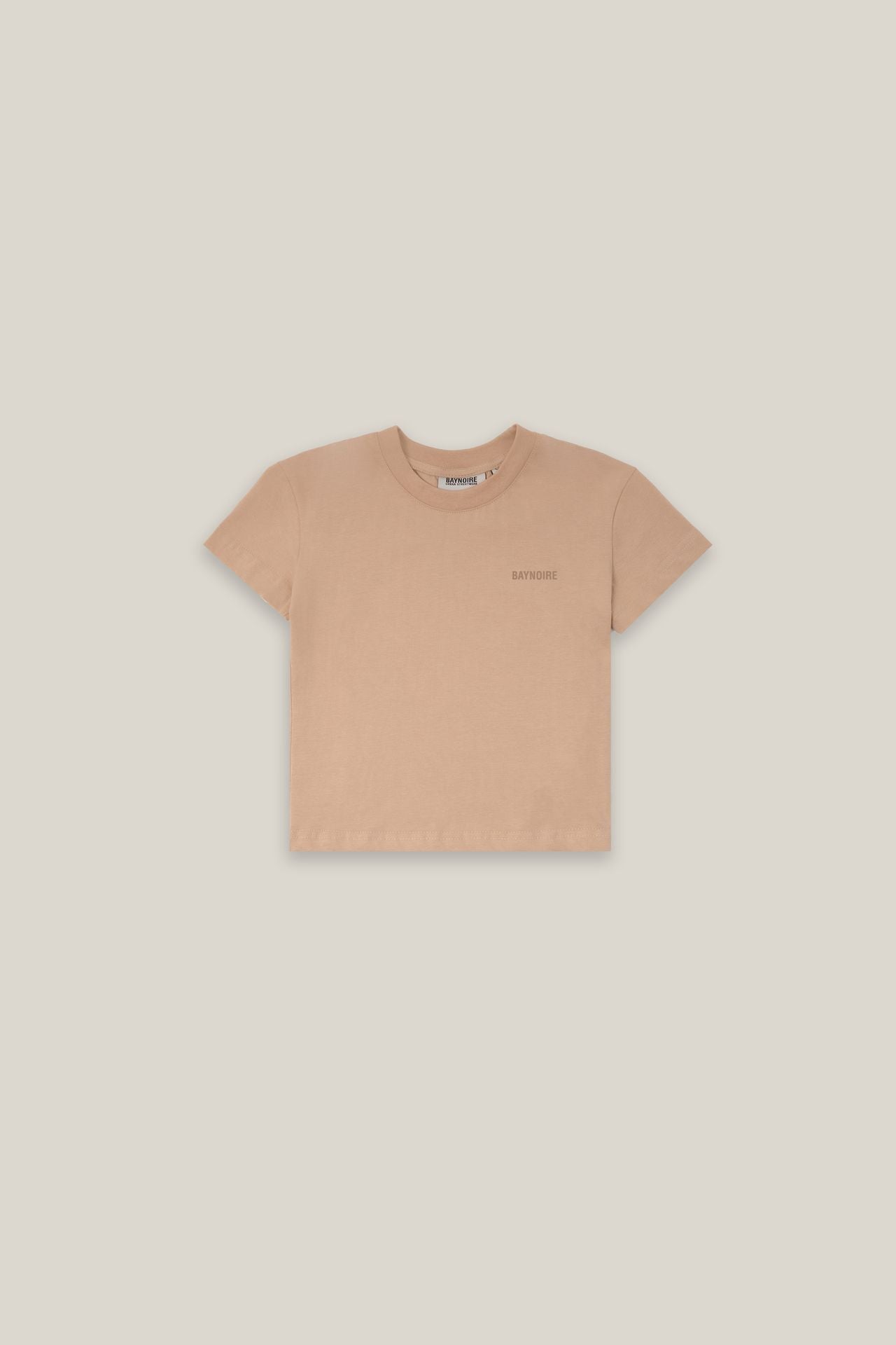 Beige Logo PL Baby Tee